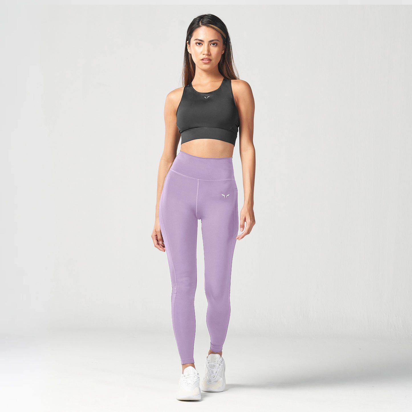 Essential High Waisted Leggings 27" - Purple Rose