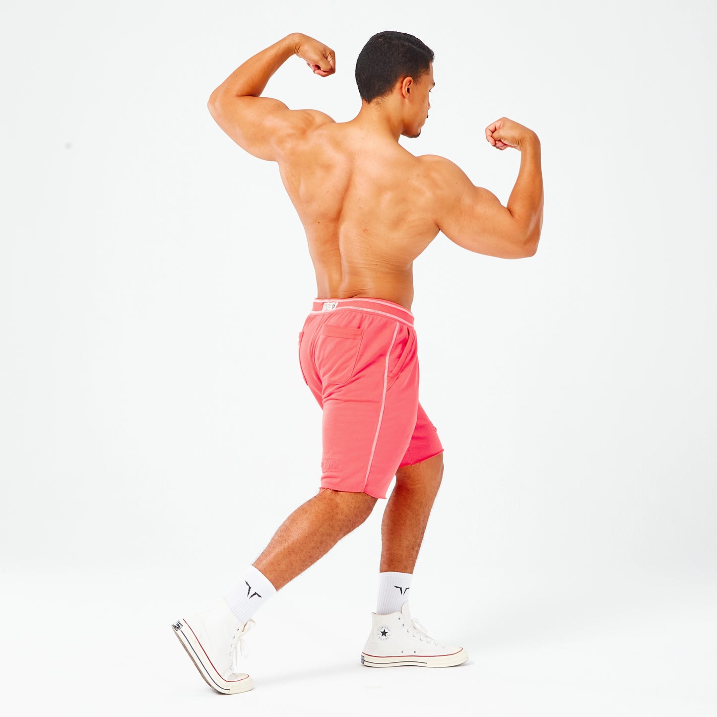 Golden Era Ripped Shorts - Rose of Sharon