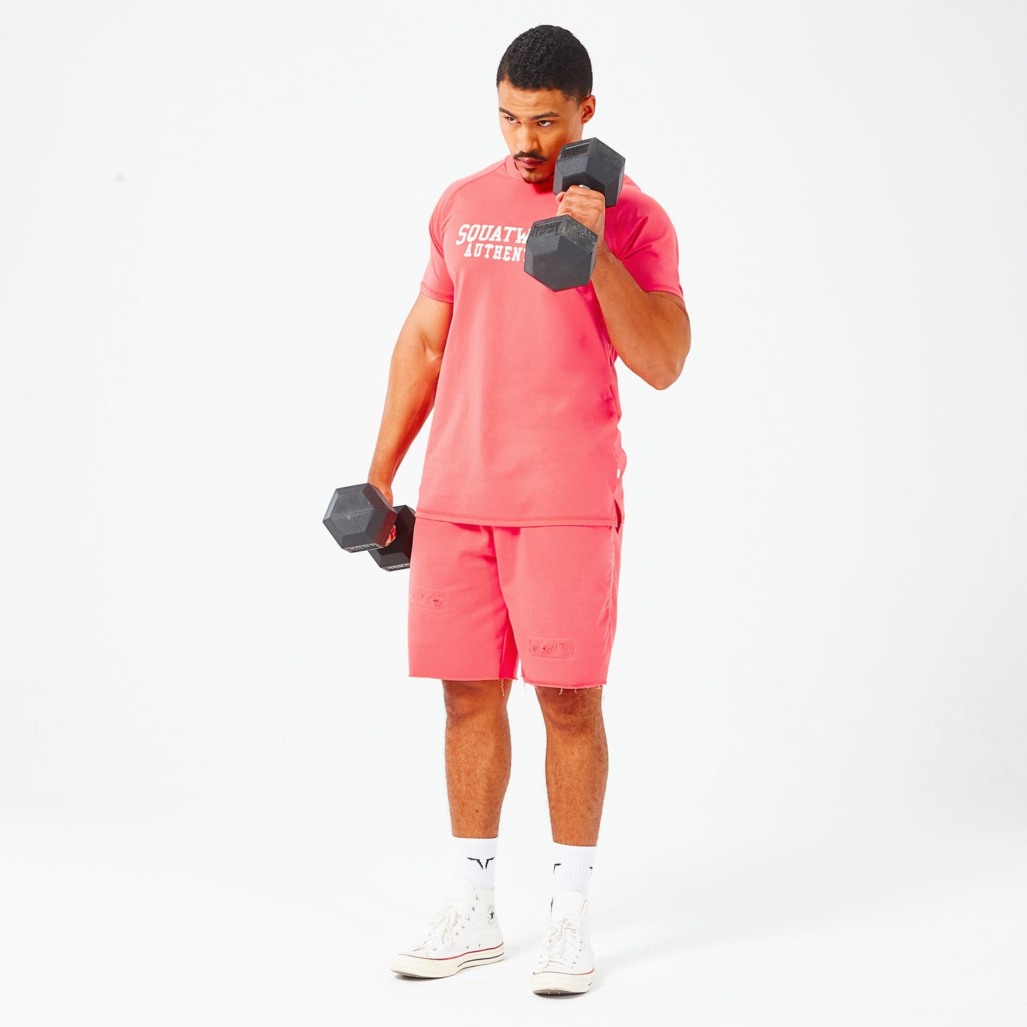 تيشيرت جولدن إيرا راغلان ماسل - وردي فاتح