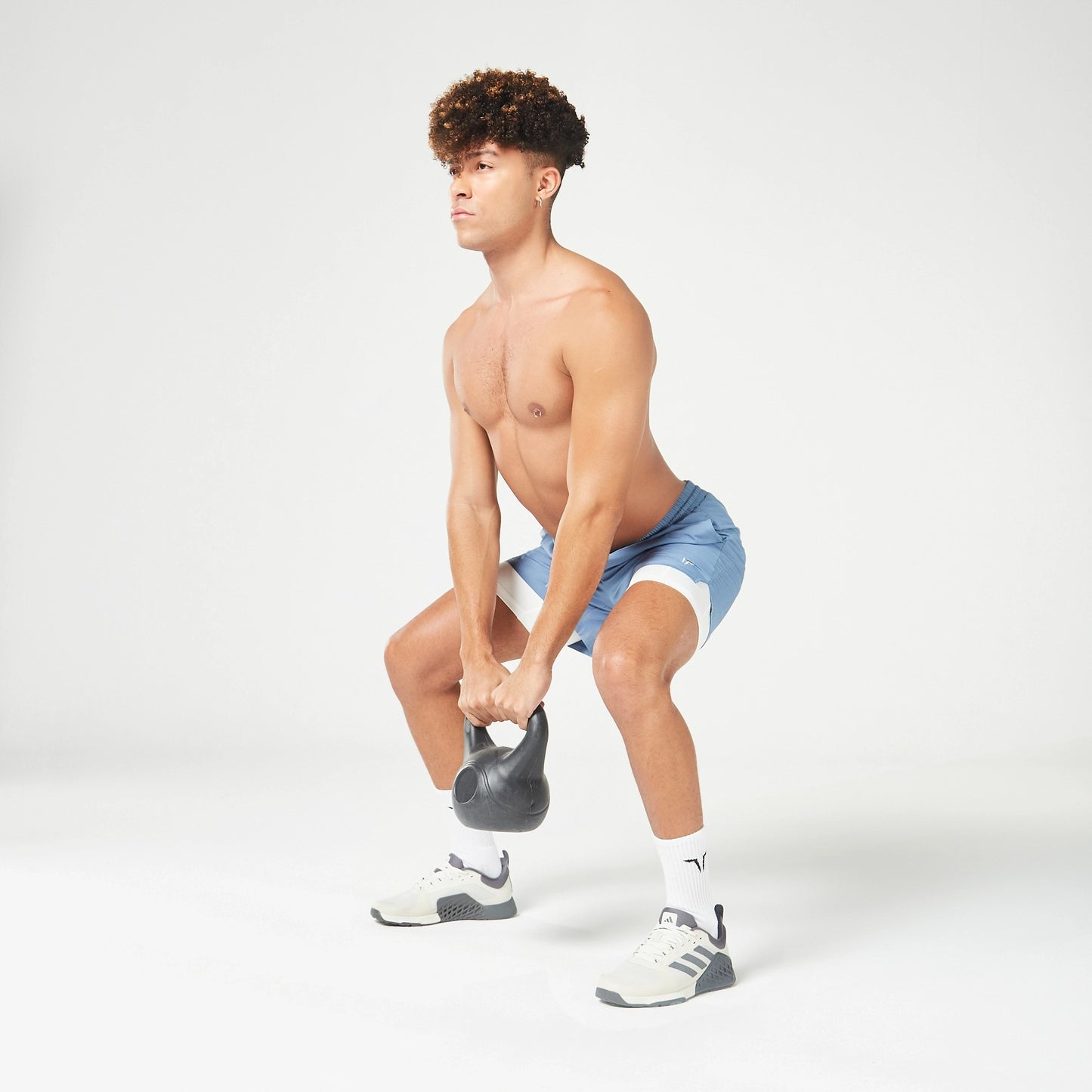 ايسينشال شورت "5 2- في -1 - أزرق