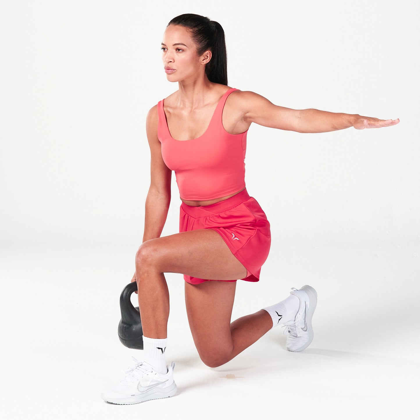 Untamed 2-In-1 Running Shorts - Cayenne