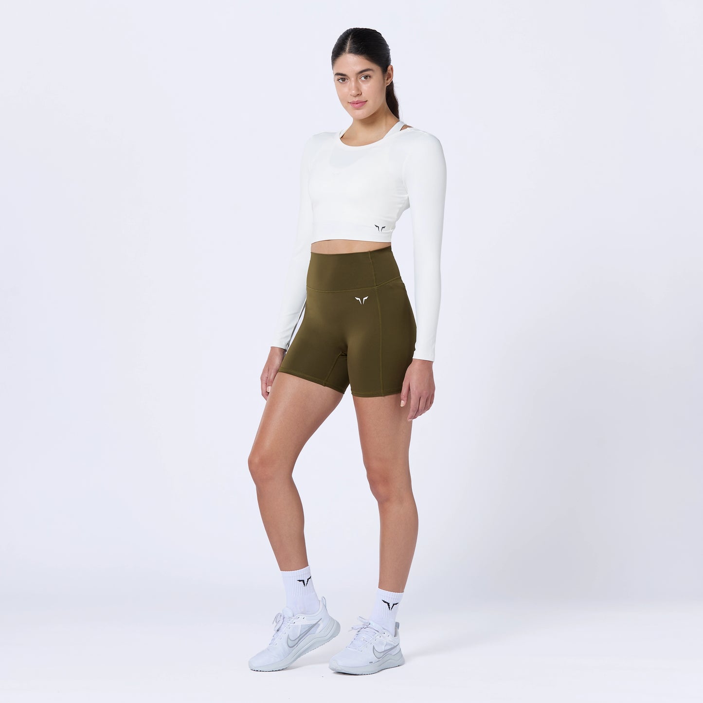 Warrior Crop Top 2.0 - Pearl White