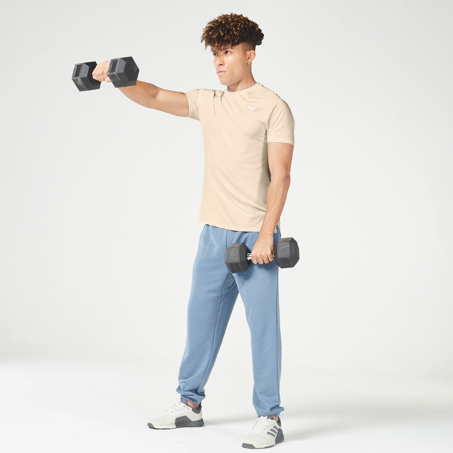 تيشيرت جيم خفيف للغاية - ترابي