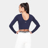 Warrior Crop Top 3.0 - Orange.Com & Poinciana Print