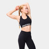 Wordmark Racer Back Bra - Pickled Beet