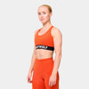 Wordmark Racer Back Bra - Pickled Beet
