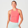 Core Muscle Back Tank - Pearl White