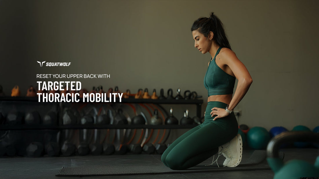 Thoracic mobility exercises for better posture & breathing