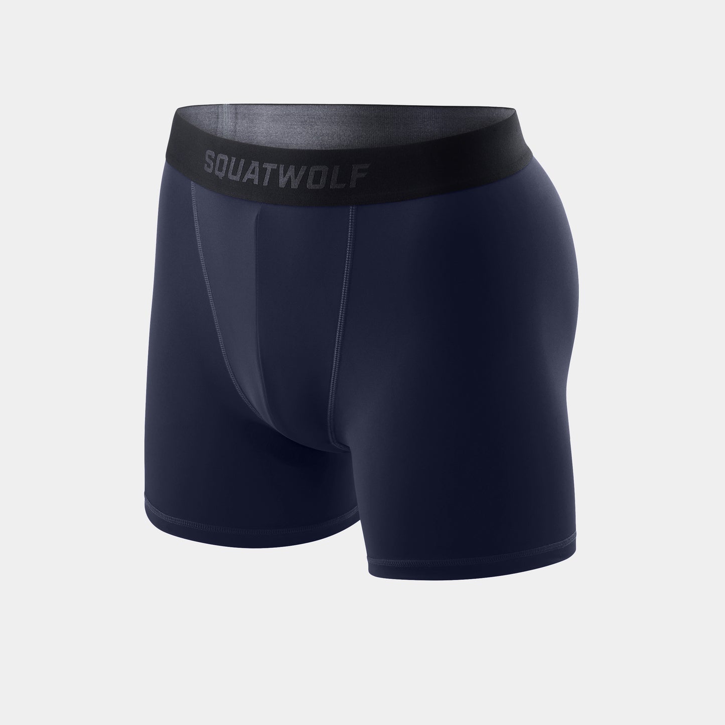 5" Performance Boxer Trunks 3 Pack - Navy, Light Grey Marl & Black