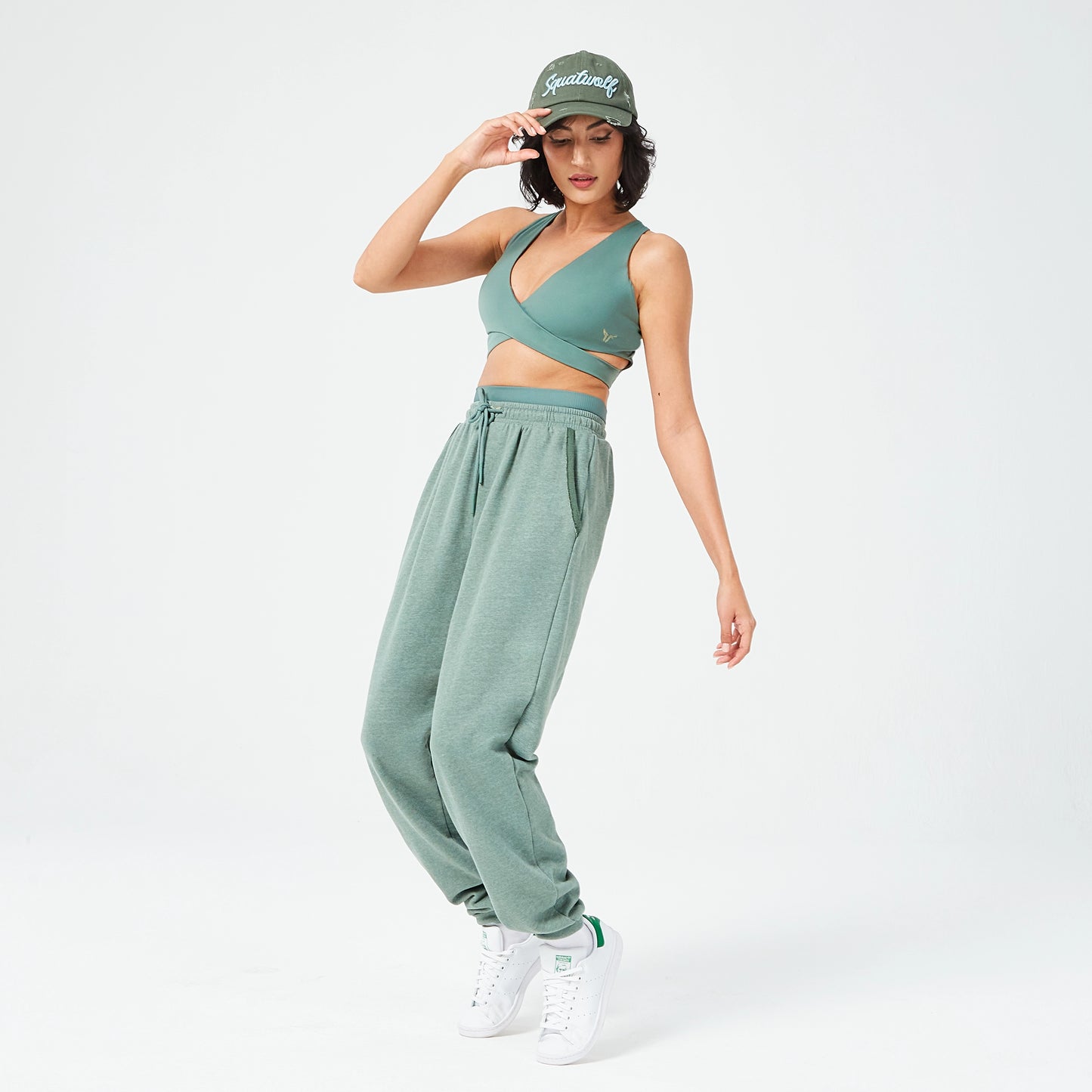 Retrograde Plush Joggers - Dark Forest Marl