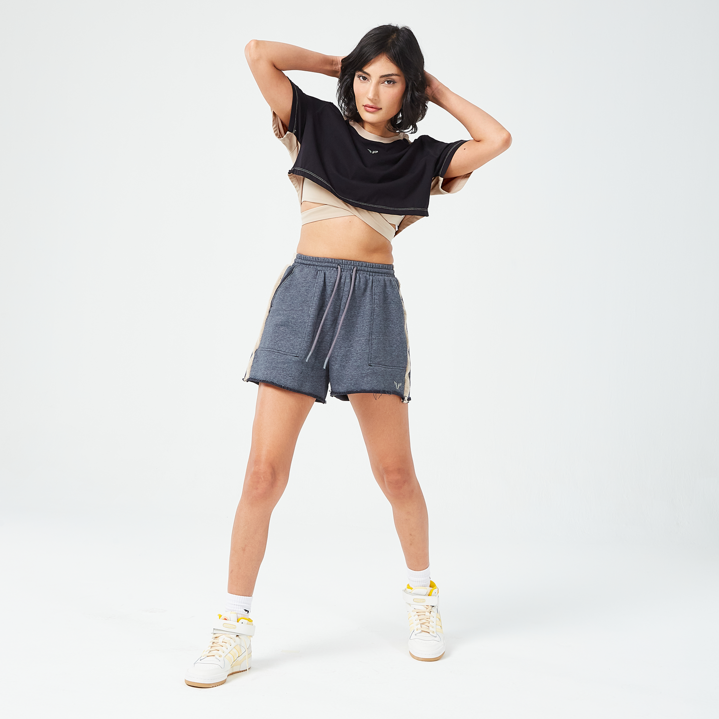 Retrograde Plush 3" Shorts - Black Marl