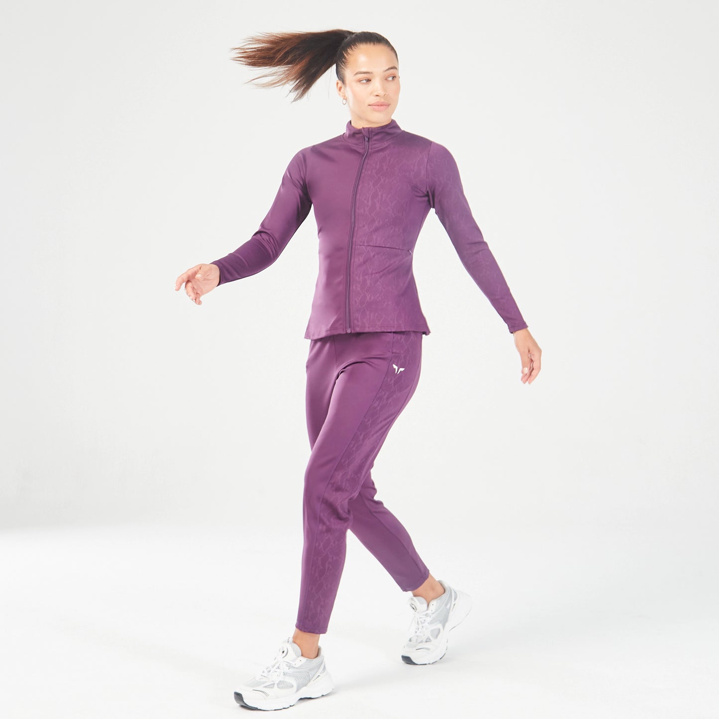 squatwolf-workout-clothes-half-serpent-track-top-shadow-purple-gym-t-shirts-for-women