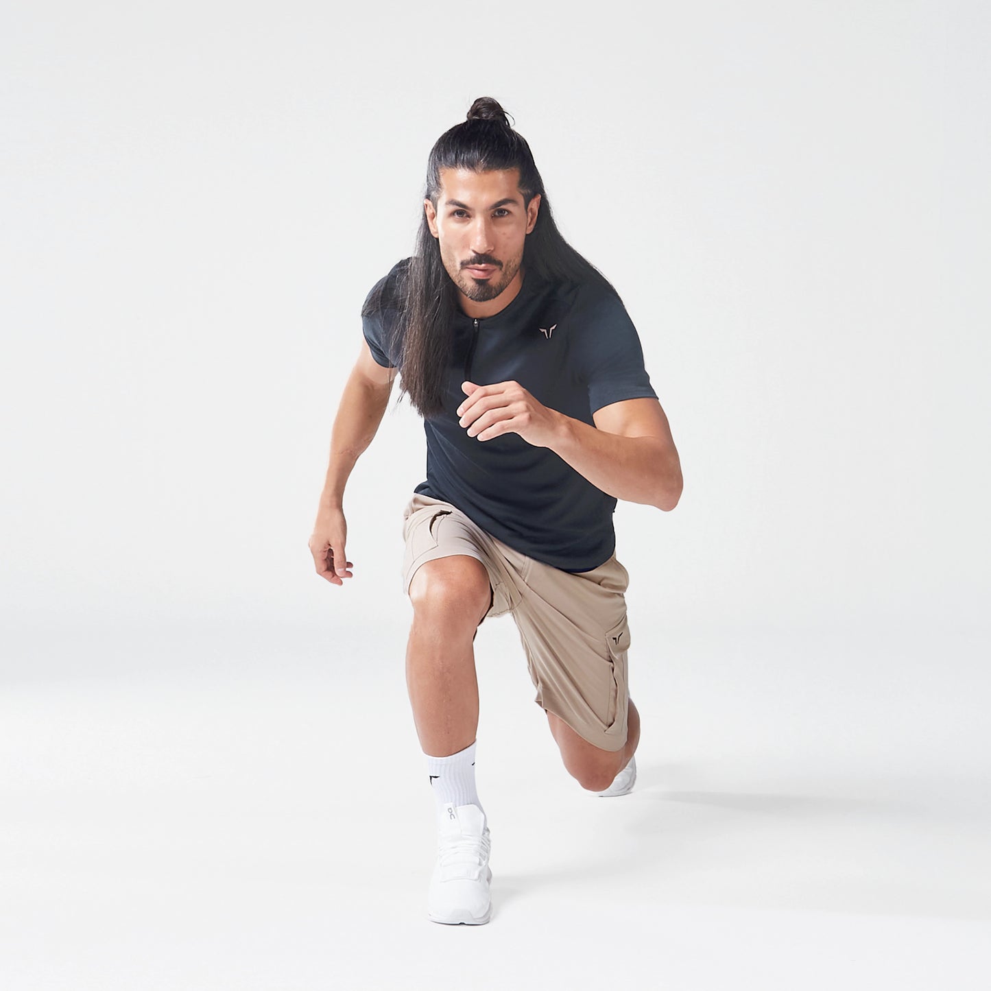 Code Zipped Urban T-shirt - Blue Nights