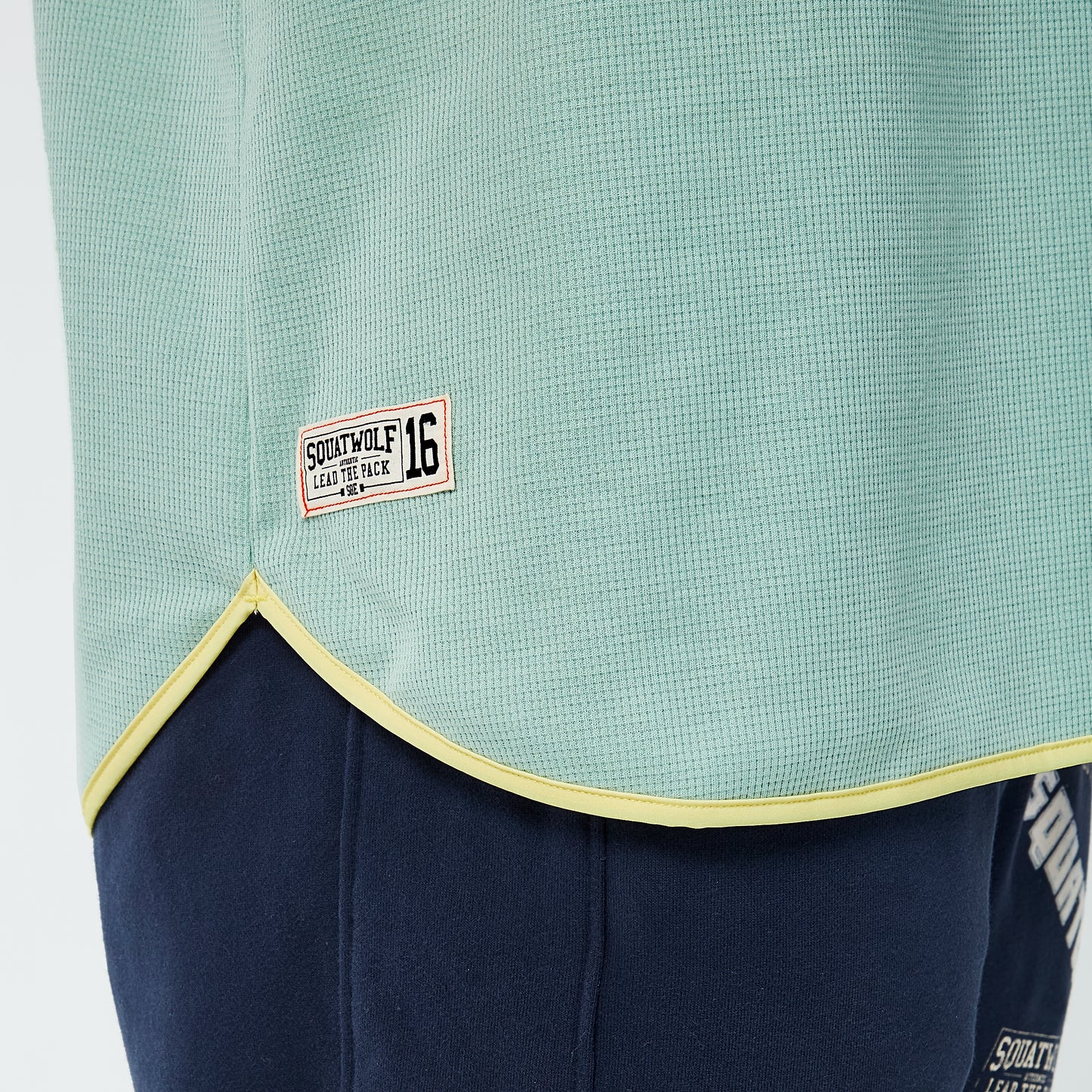 Golden Era Authentic Waffle Tank - Aqua Foam