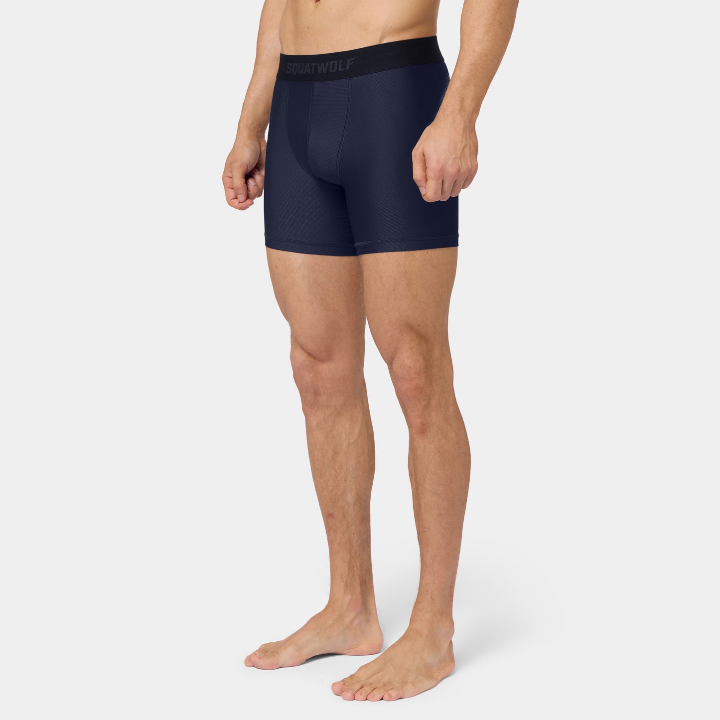 5" Performance Boxer Trunks 3 Pack - Navy, Light Grey Marl & Black