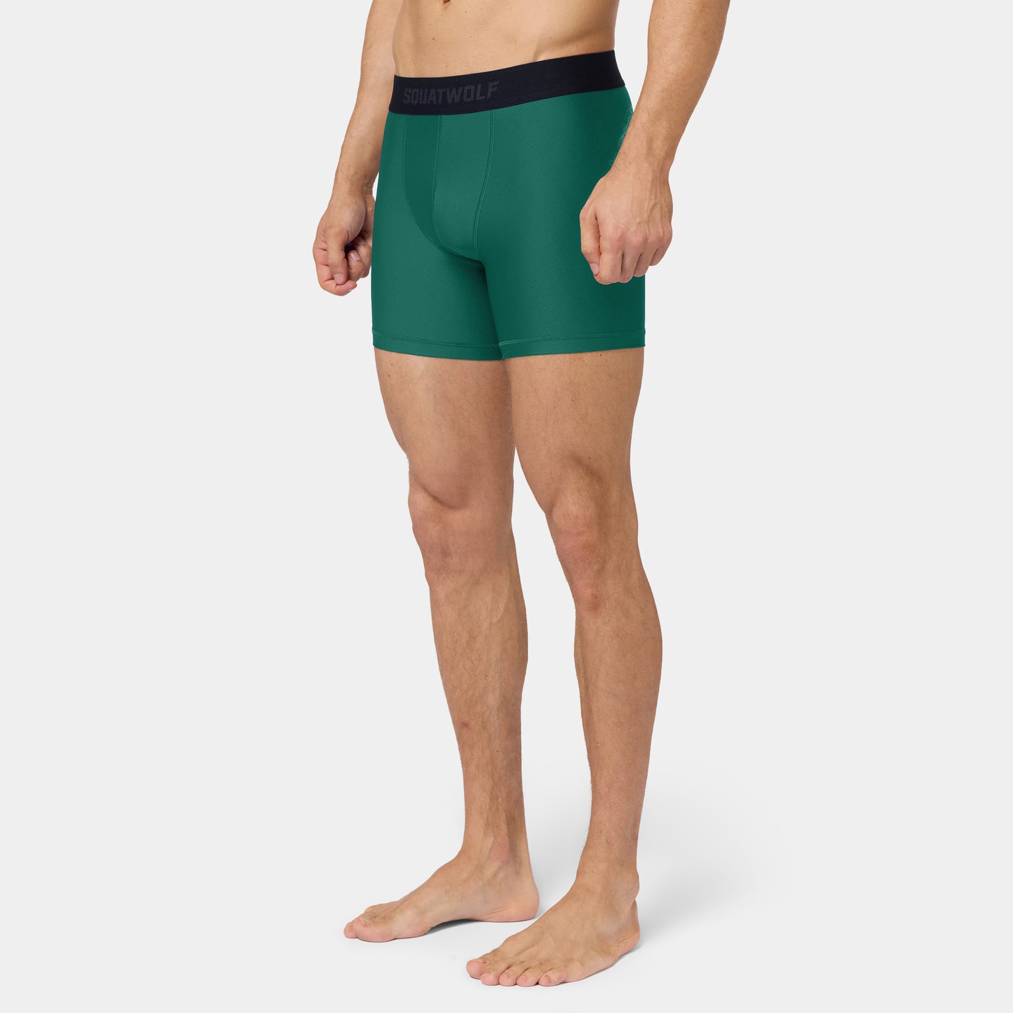 5" Performance Boxer Trunks 3 Pack - Pacific, Light Grey Marl & Black