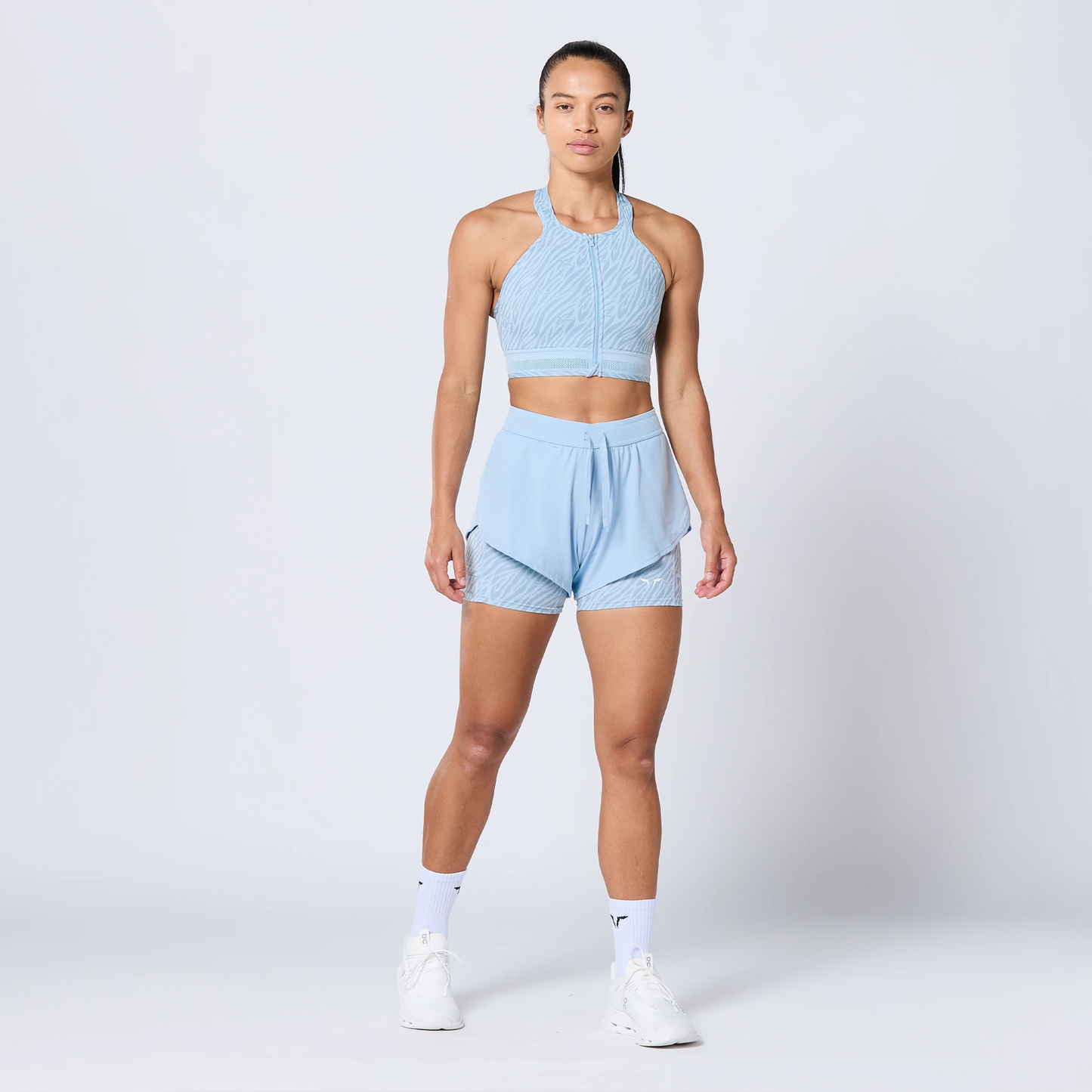 حمالة صدر أنتيمد بسحاب - سماوي