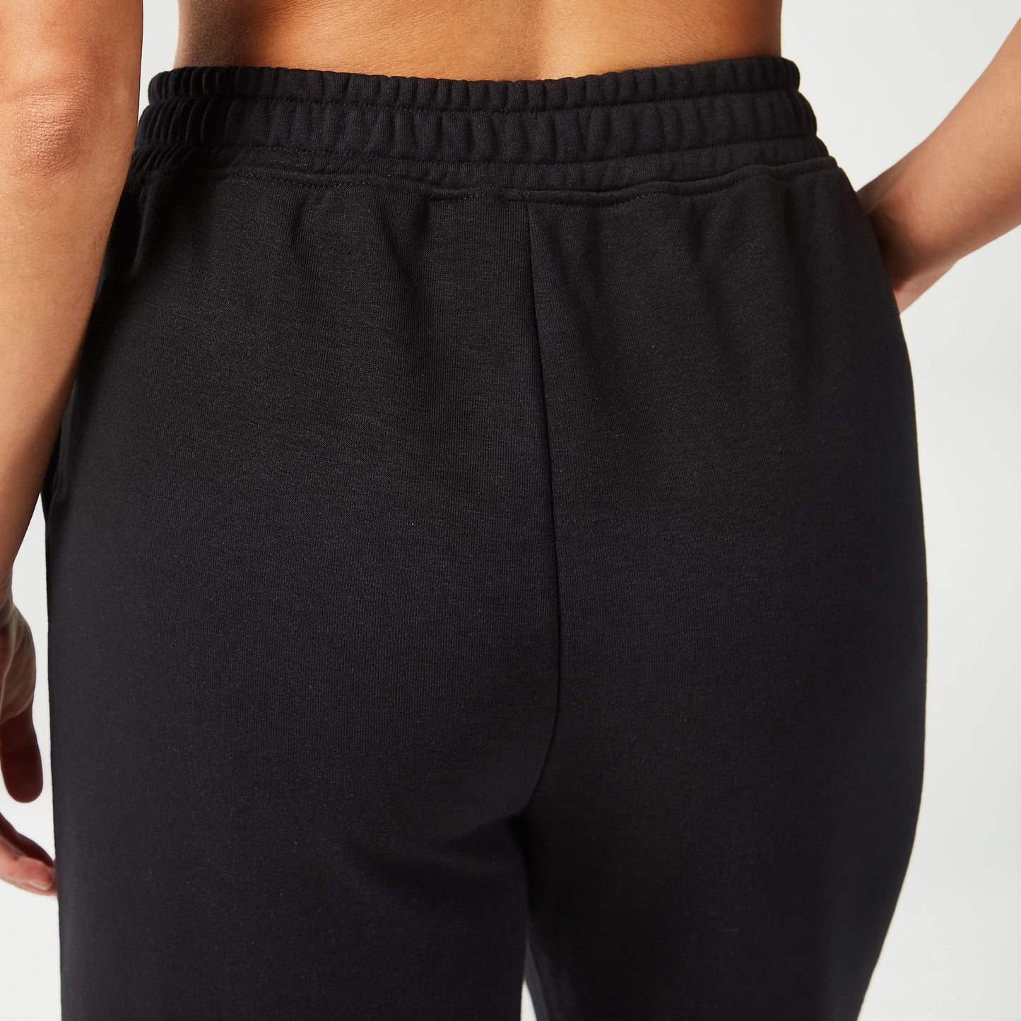Essential Straight Leg Joggers - Black