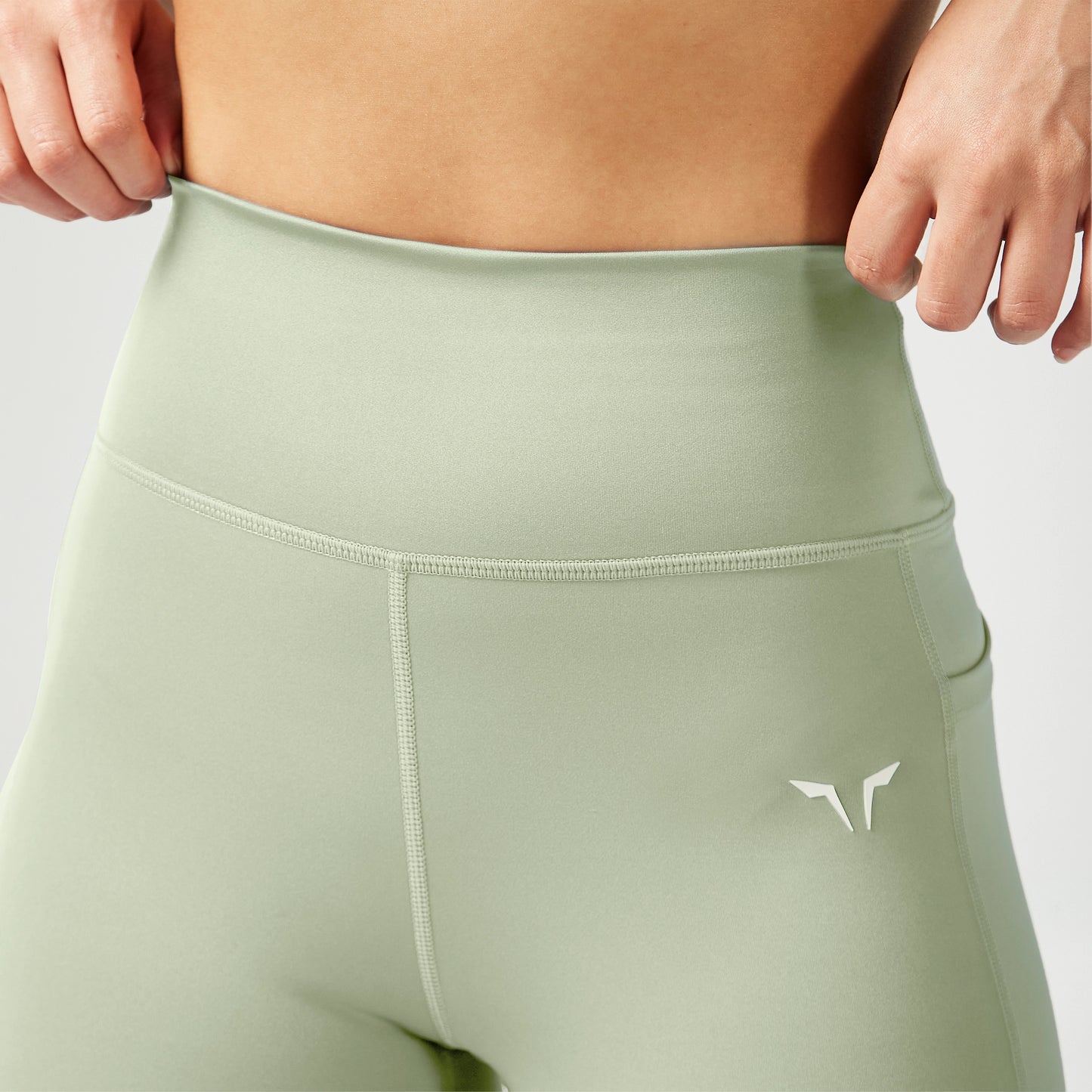 Essential High Waisted Leggings 27" - Desert Sage