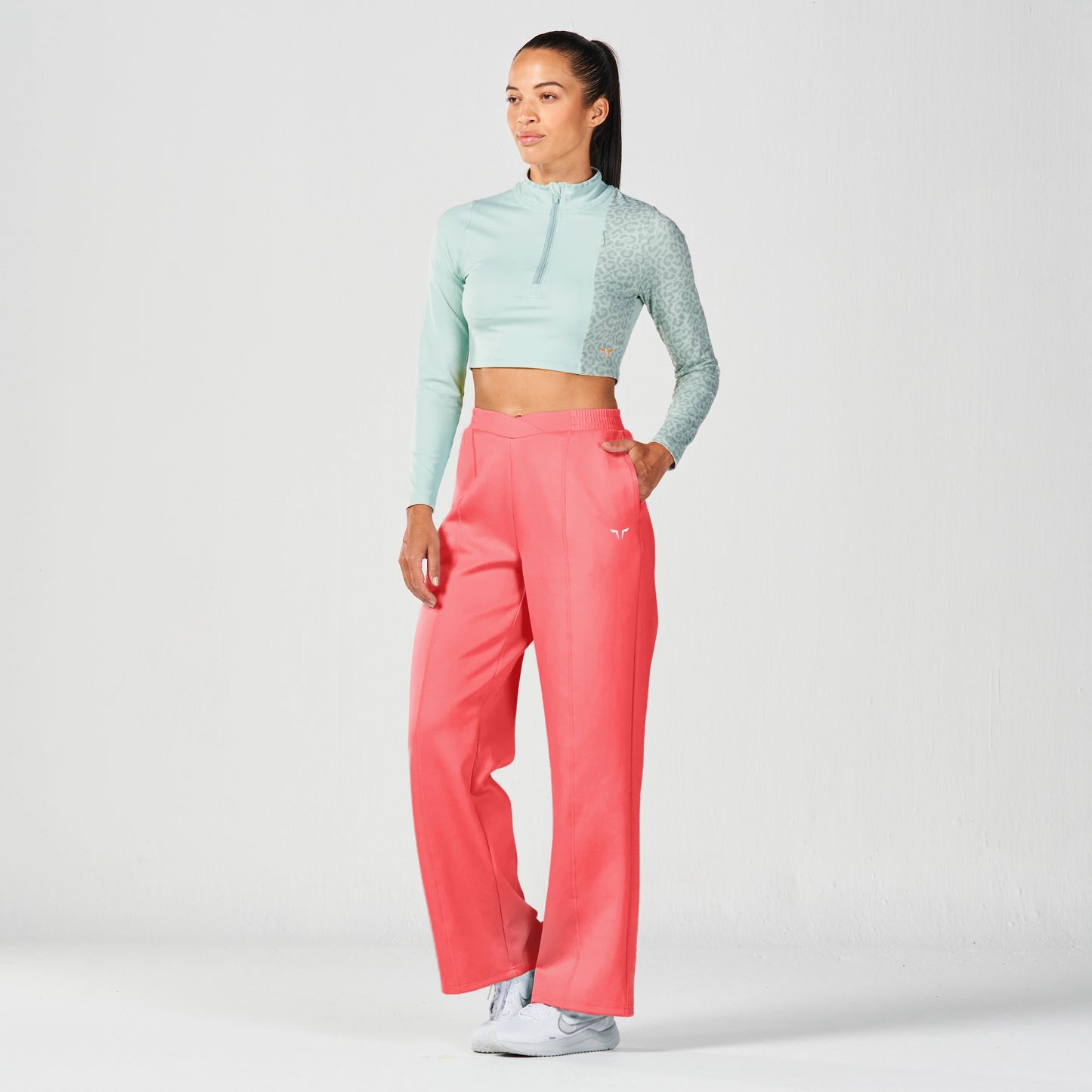 Crossover Straight Pants - Cayenne