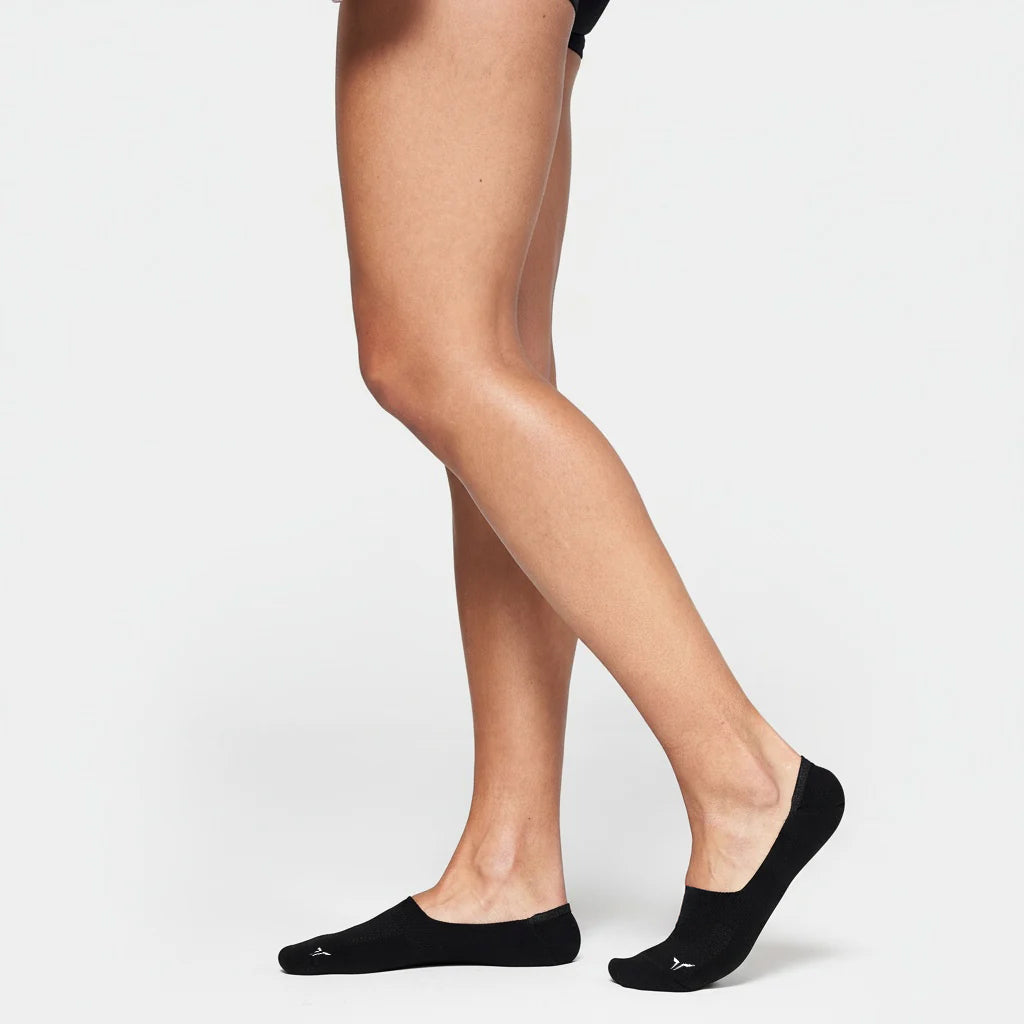 مجموعة جوارب مخفية- 3 قطع - أسود