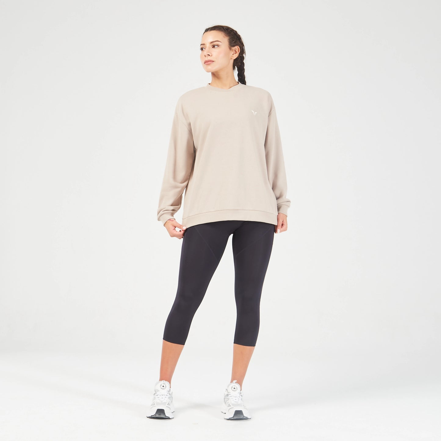 squatwolf-workout-clothes-essential-relaxed-sweatshirt-cobblestone-gym-hoodies-women
