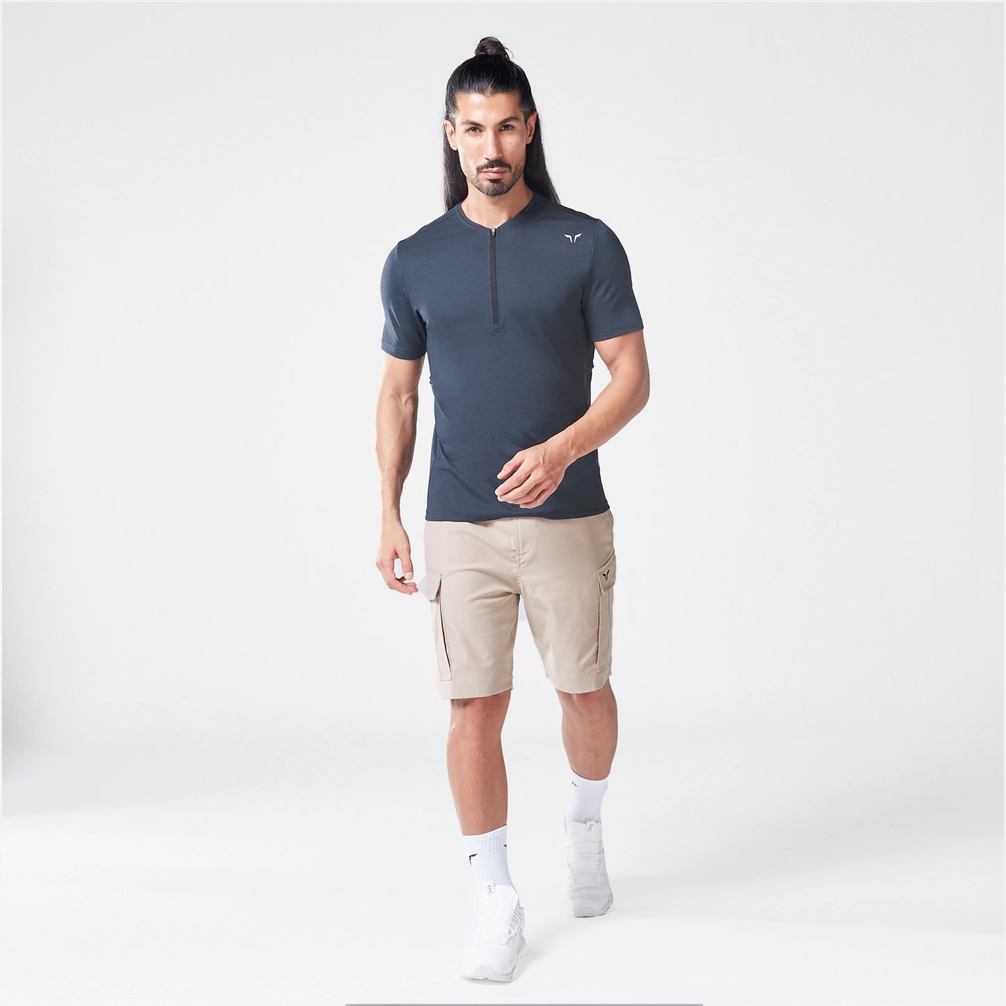 Code Zipped Urban T-shirt - Blue Nights
