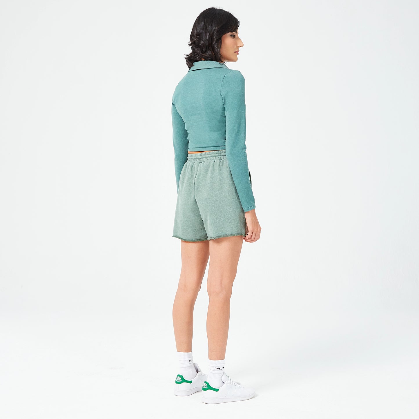 Retrograde Plush 3" Shorts - Dark Forest Marl