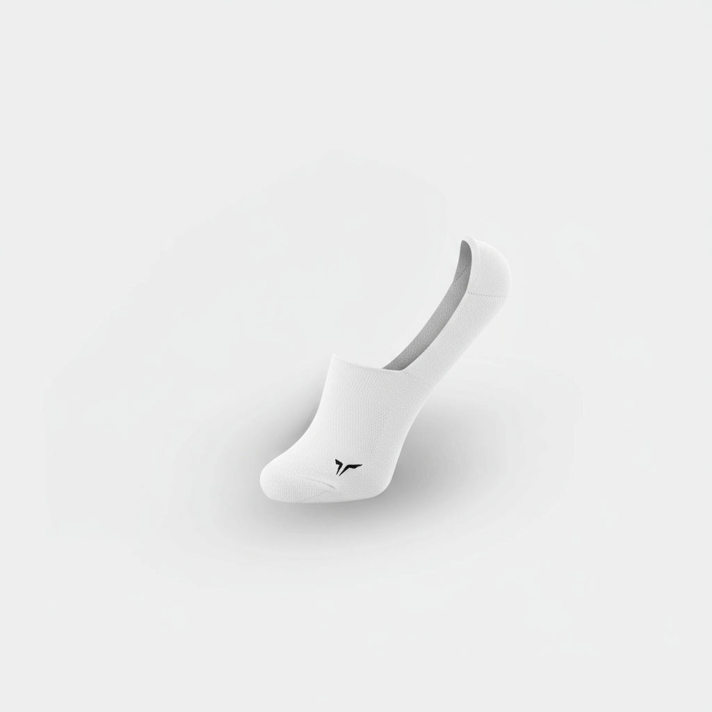 مجموعة جوارب مخفية- 3 قطع -أبيض