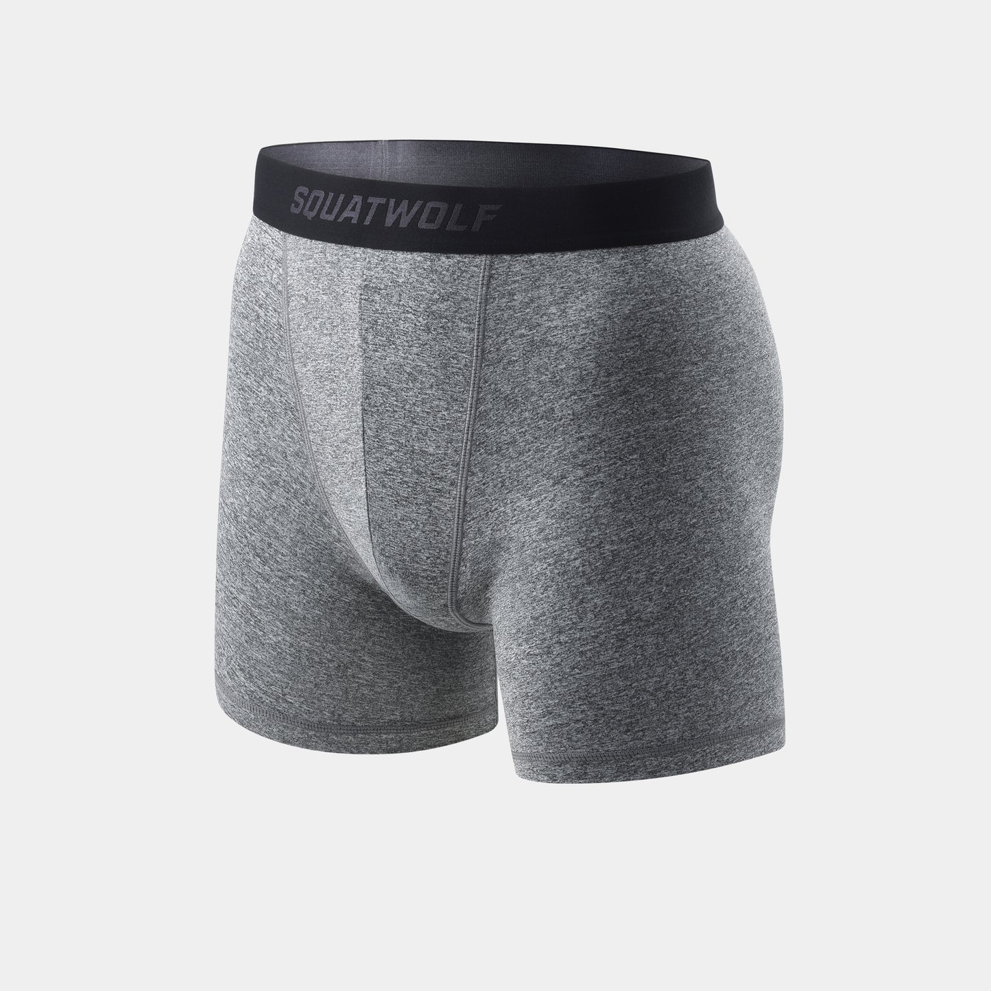 5" Performance Boxer Trunks 3 Pack - Navy, Light Grey Marl & Black