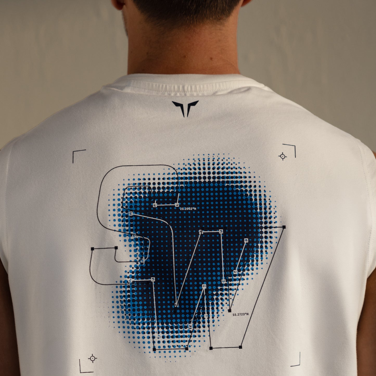 Motion Graphic Tank - Pearl White