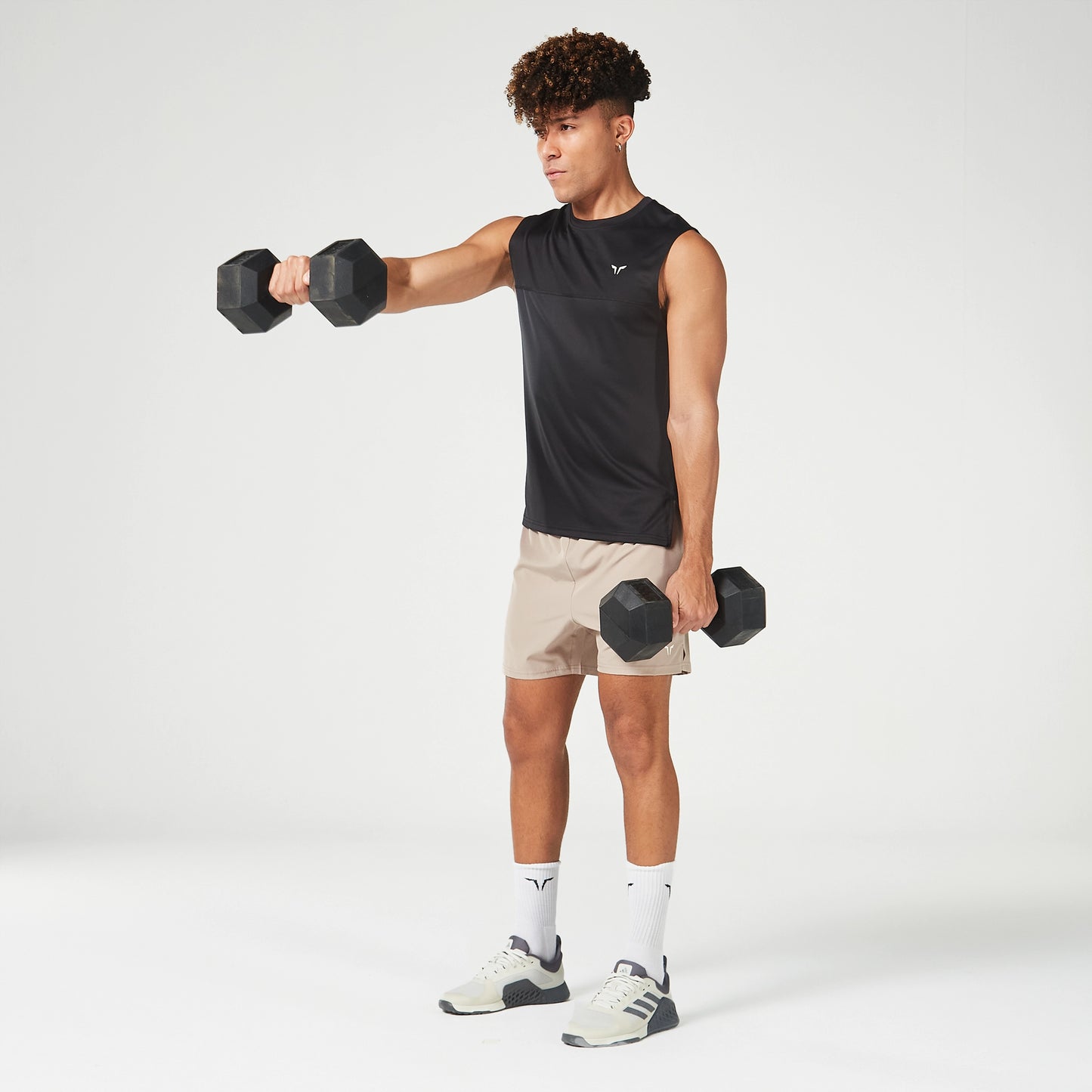 Essential Split Tank - Black