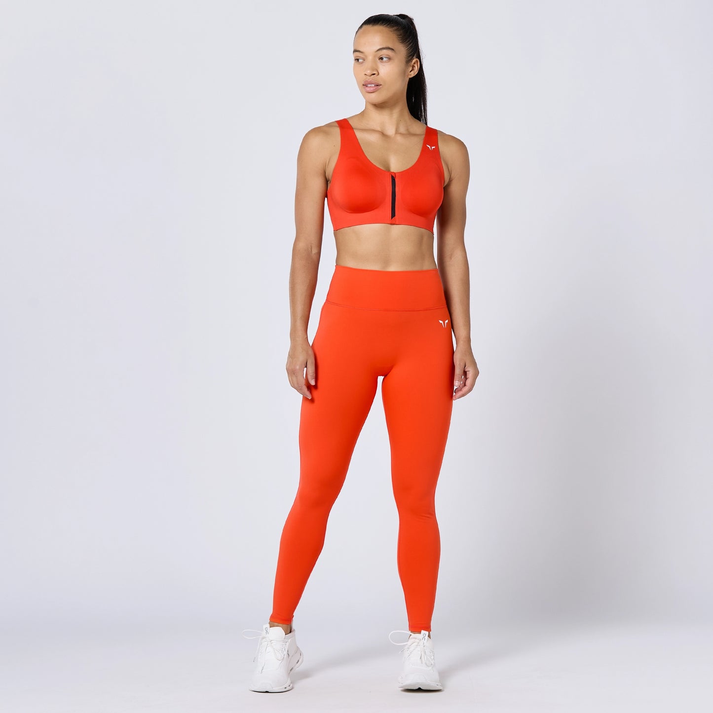 Core Agile ACT Leggings 27" - Orange.Com