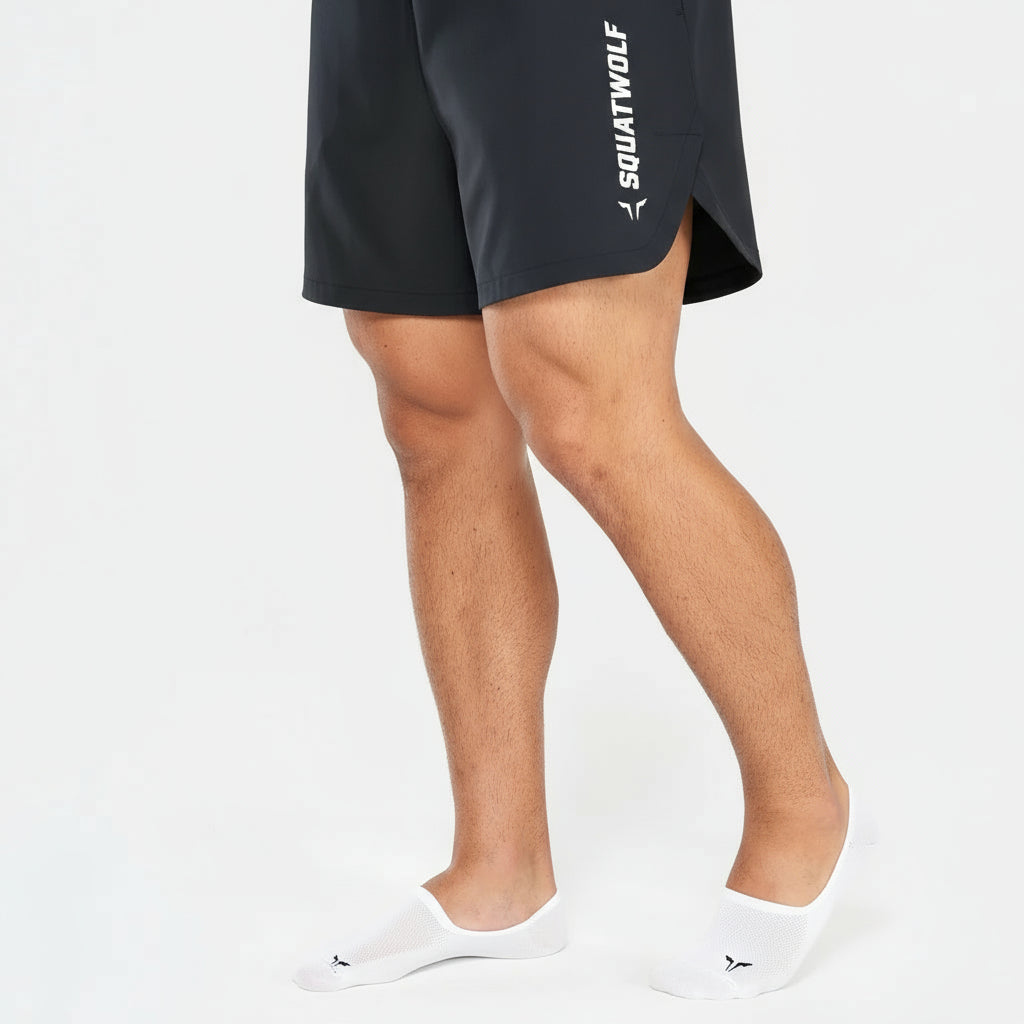 مجموعة جوارب مخفية- 3 قطع -أبيض