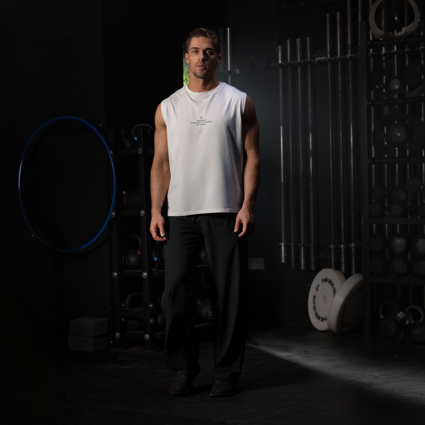 Motion Graphic Tank - Pearl White
