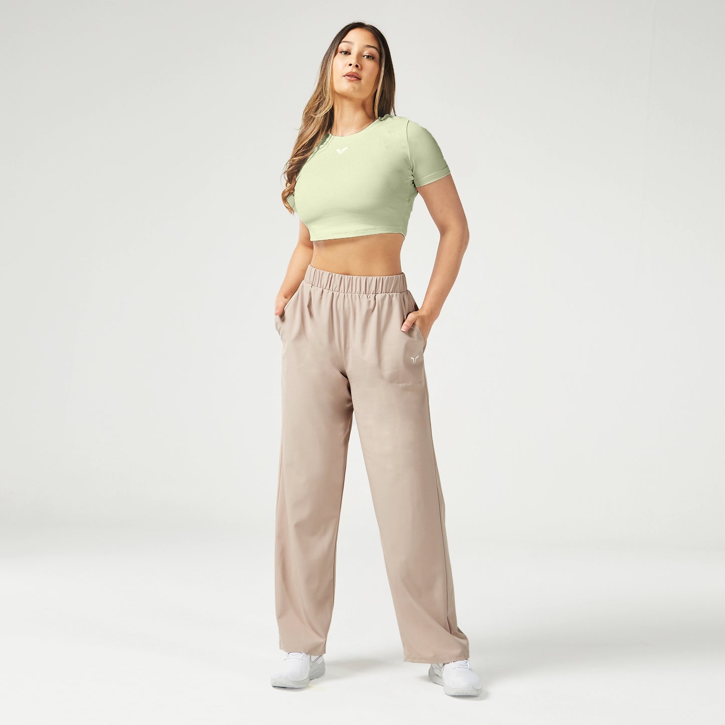 Essential Cropped T-shirt - Desert Sage