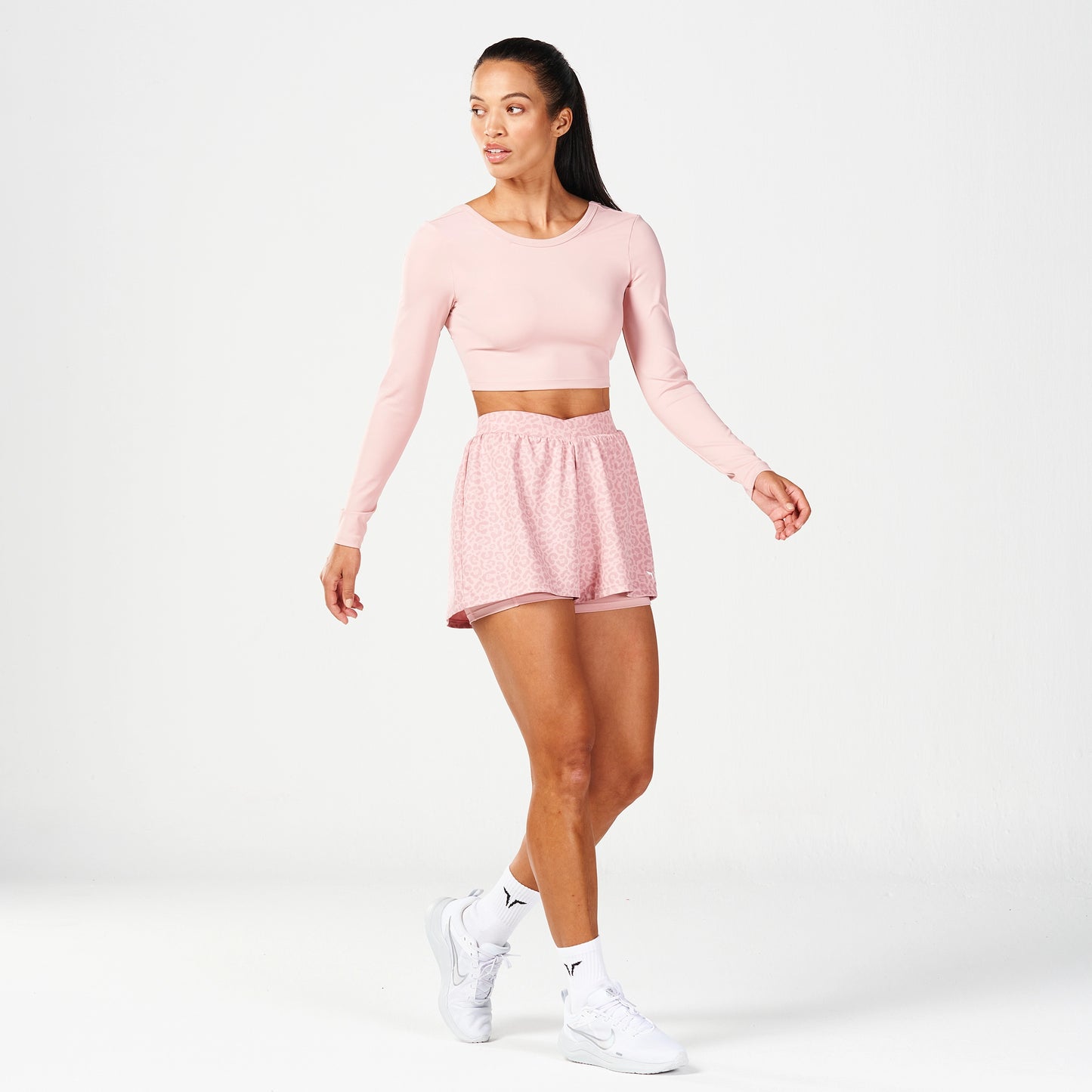 Warrior Crop Top 2.0 - Pale Mauve