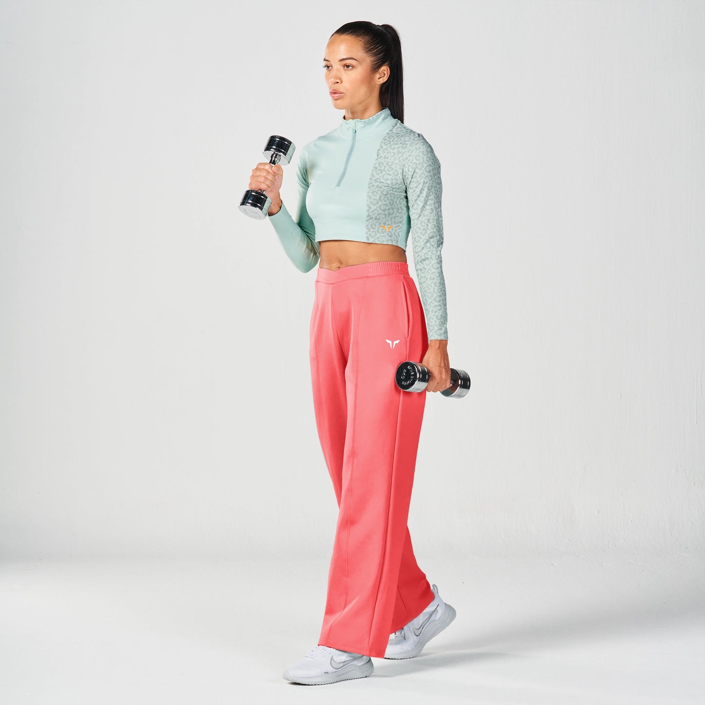 Crossover Straight Pants - Cayenne