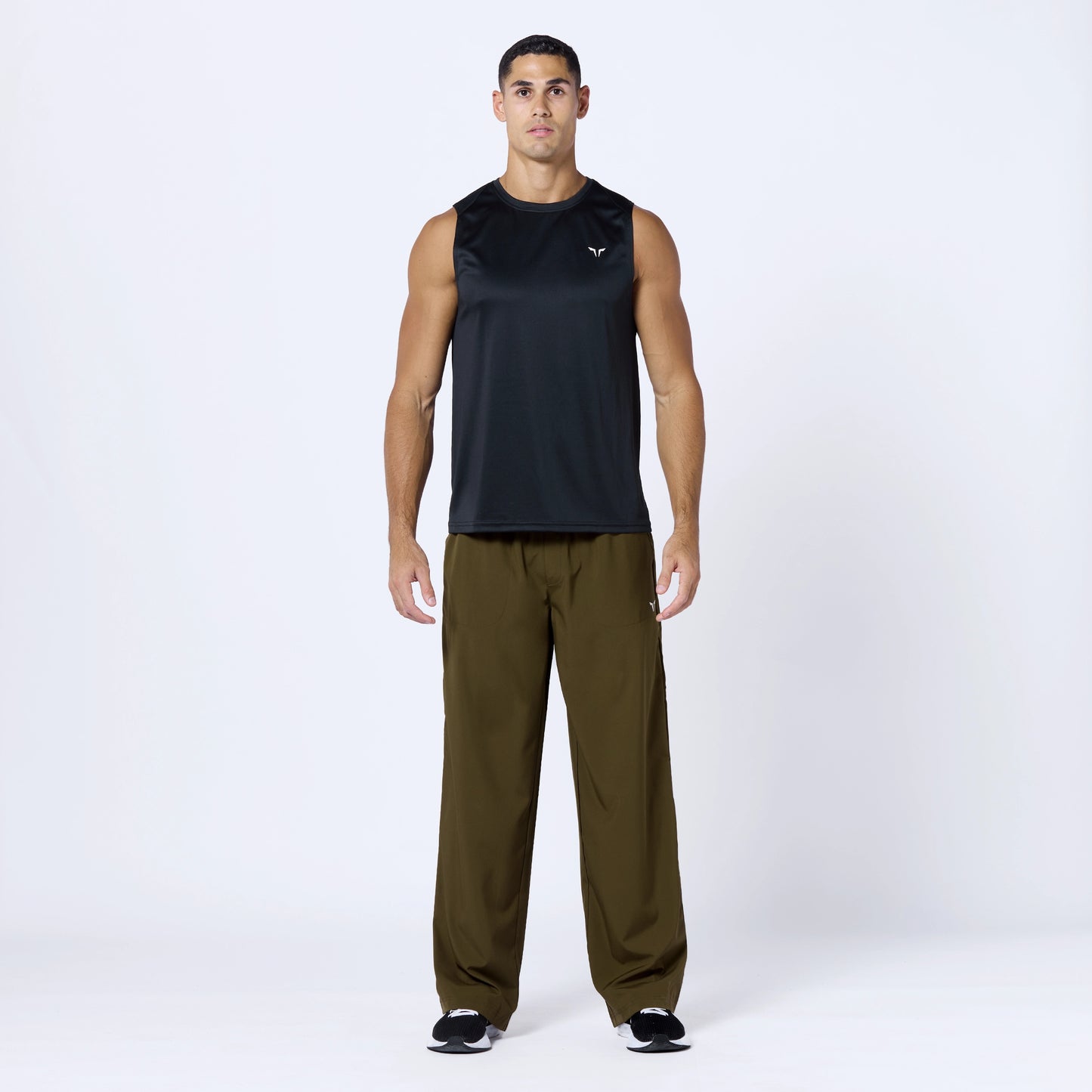 Woven Stretch Joggers - Dark Olive