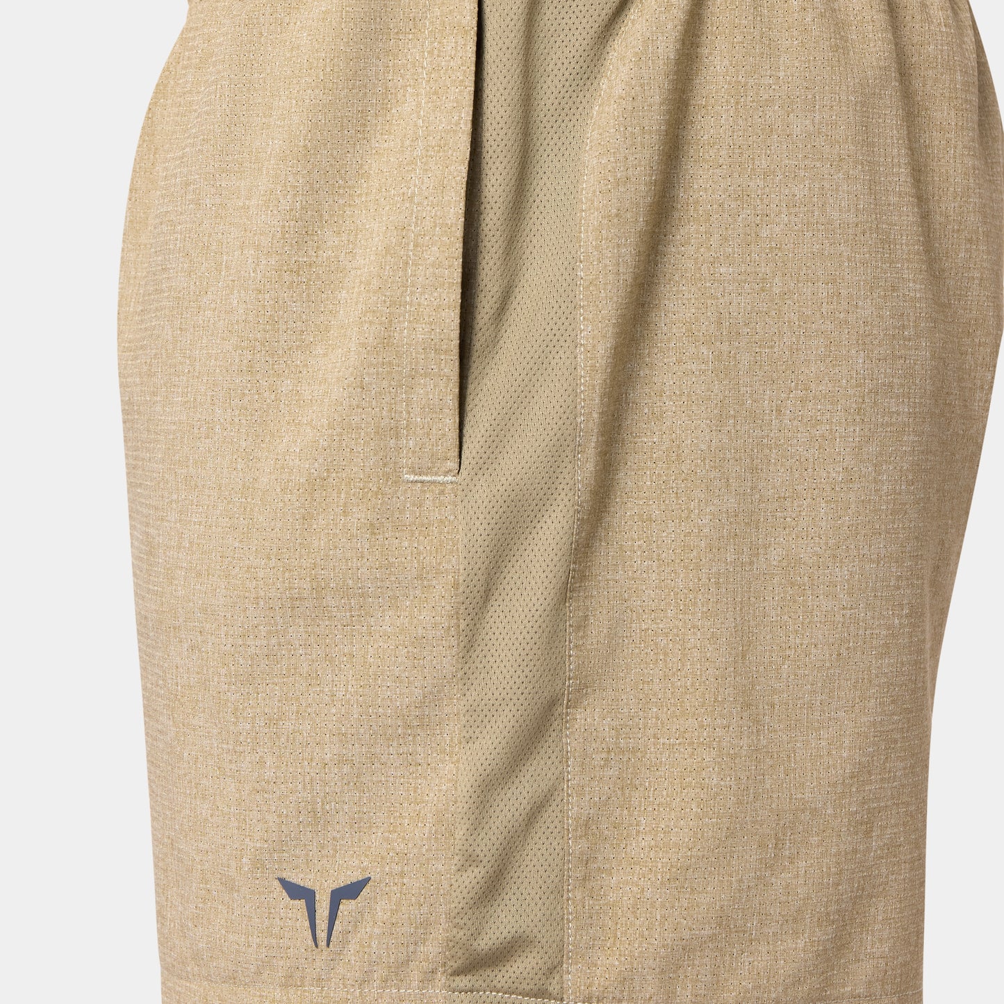 شورت ميش 2 في 1 5" - زيتوني مارل