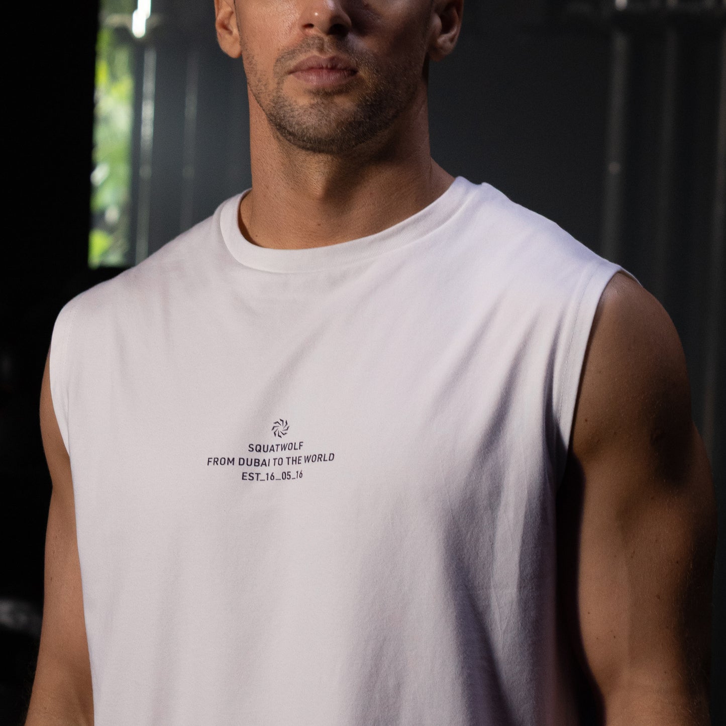 Motion Graphic Tank - Pearl White
