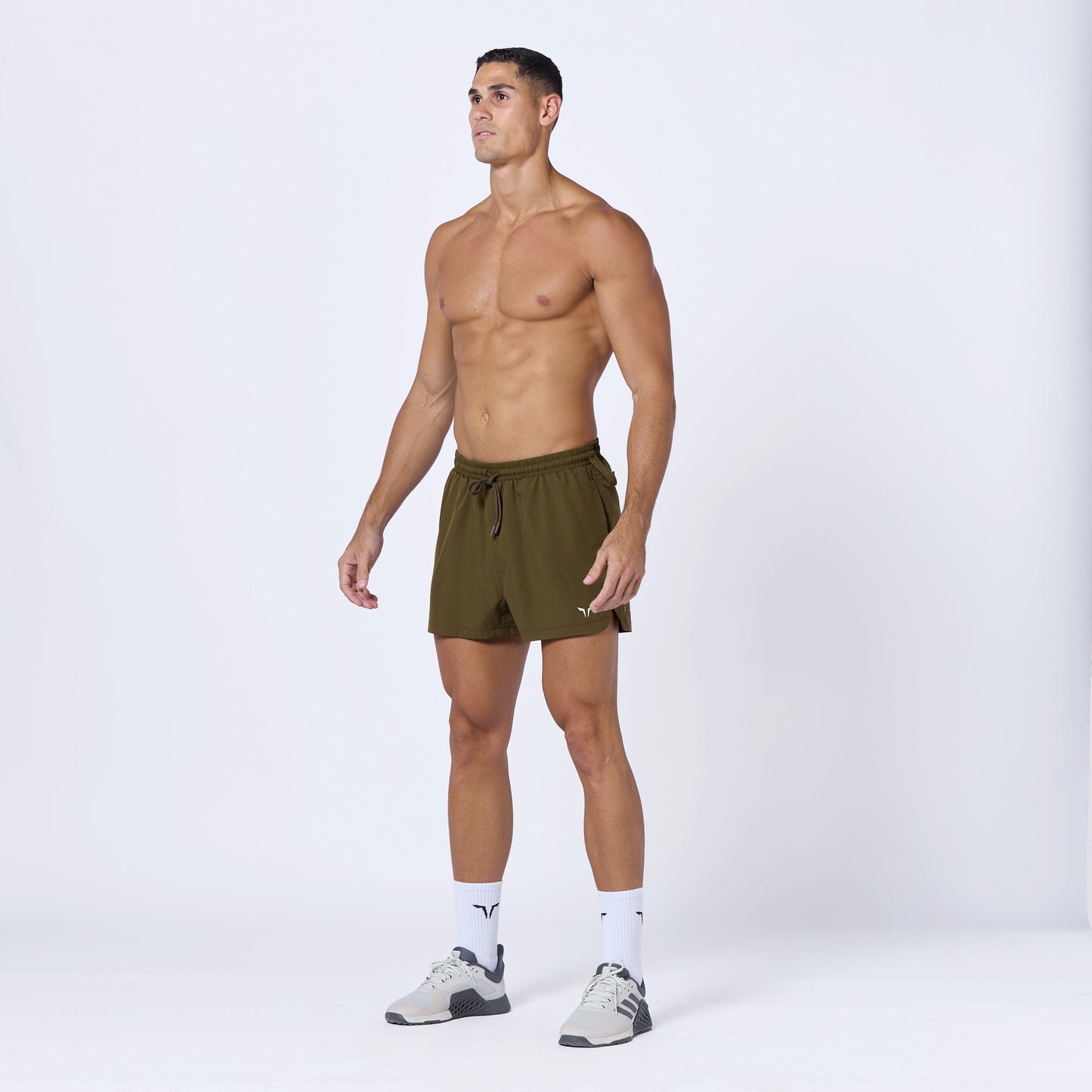 شورت فاونديشن 3"- زيتوني داكن