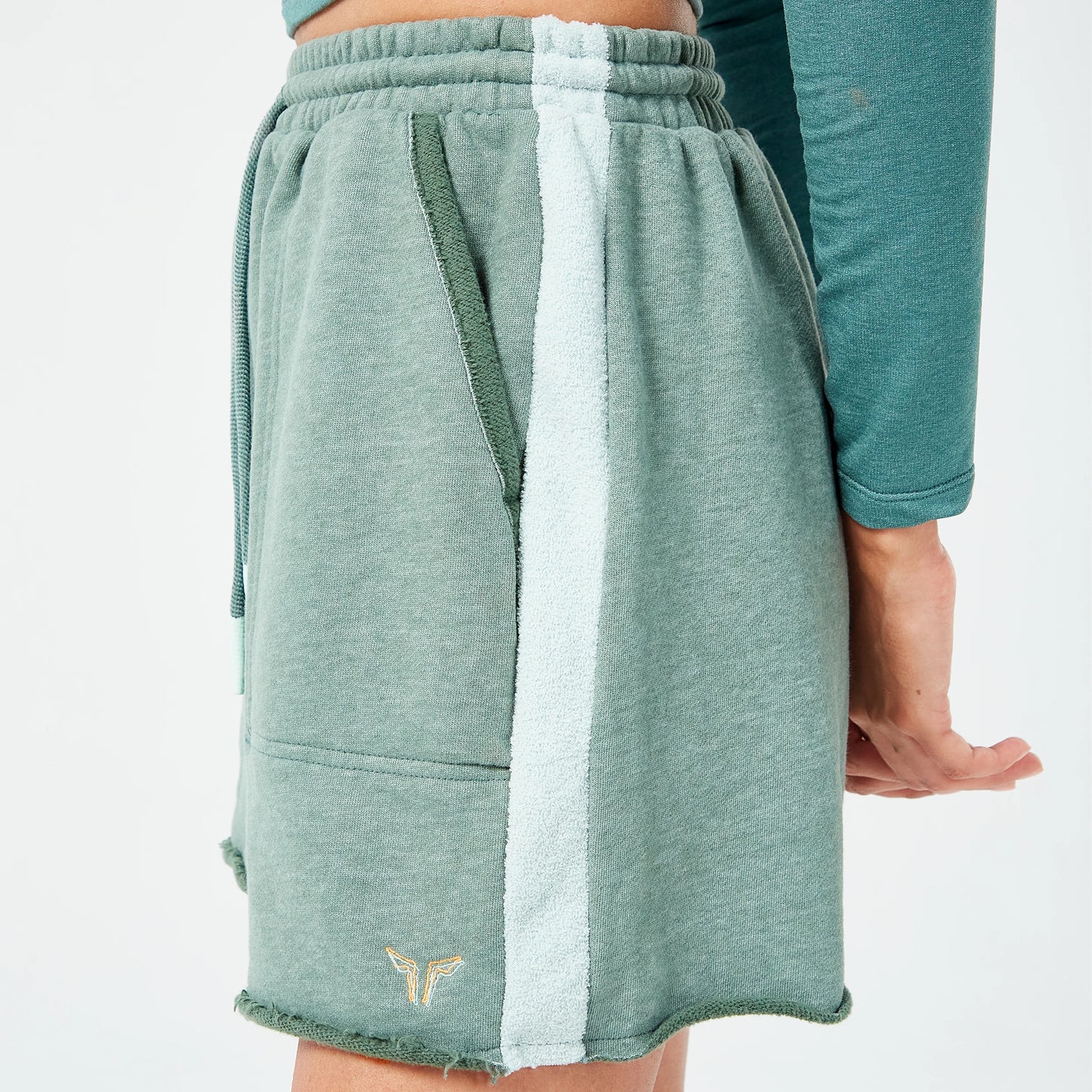Retrograde Plush 3" Shorts - Dark Forest Marl