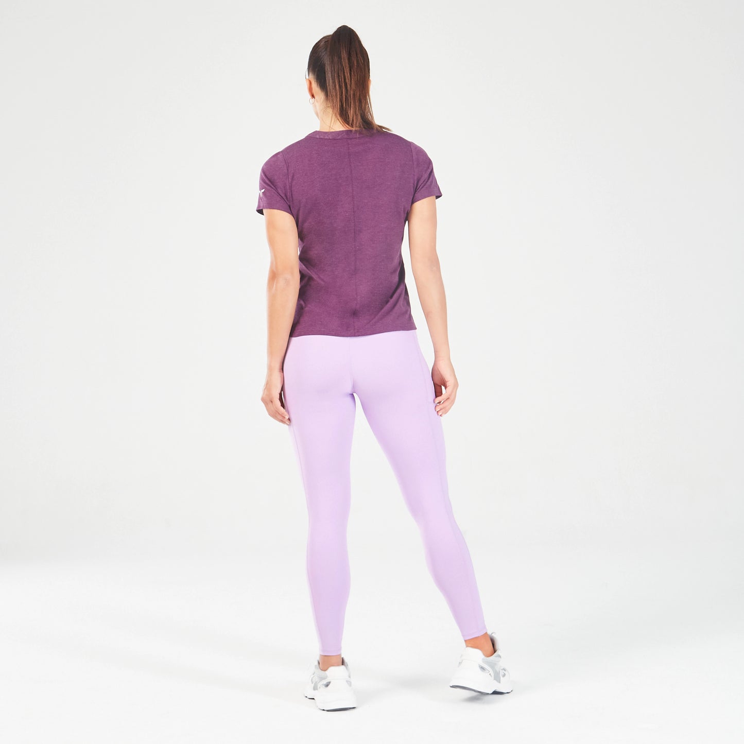 squatwolf-workout-clothes-core-notched-tee-shadow-purple-marl-gym-t-shirts-for-women