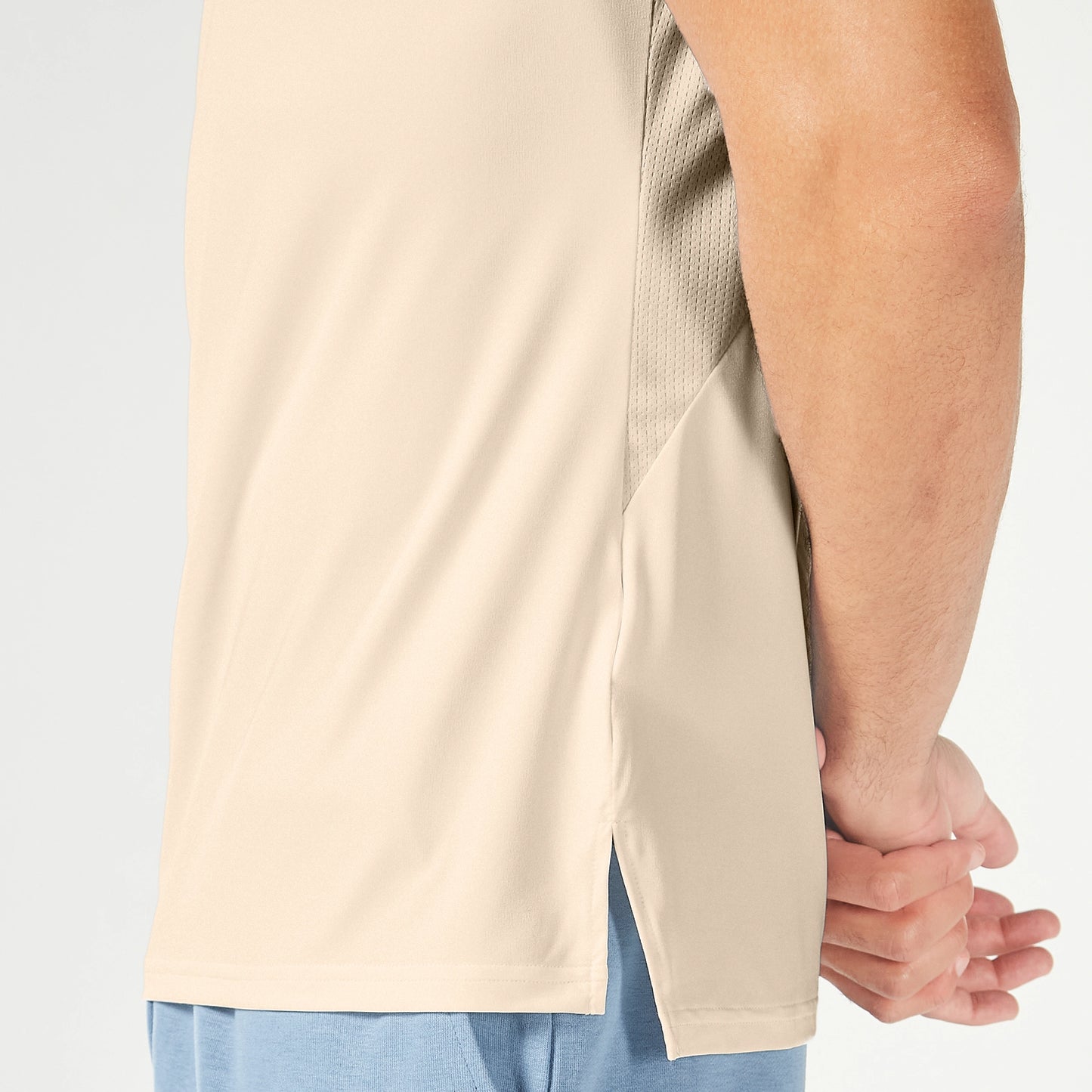 تيشيرت جيم خفيف للغاية - ترابي