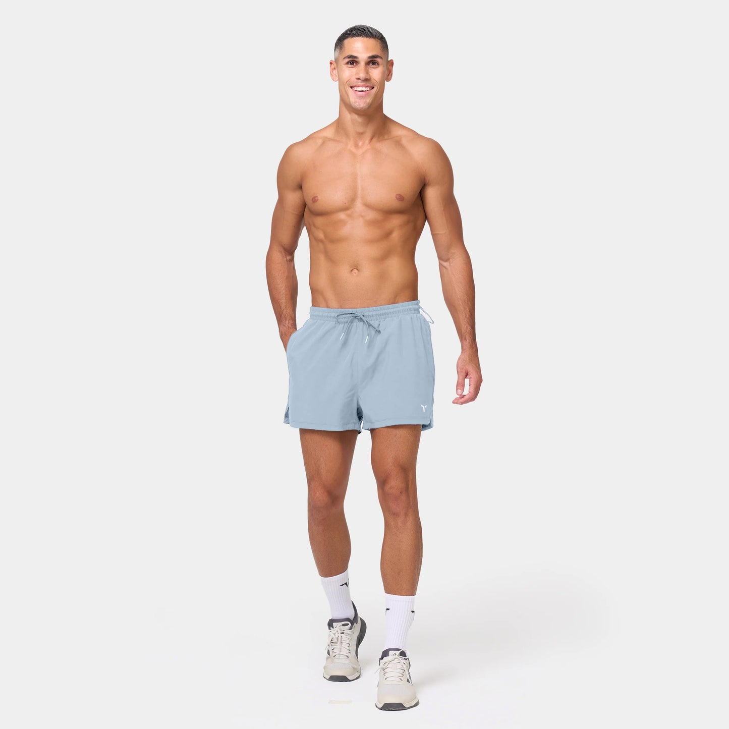 Foundation 3" Shorts - Dusty Blue