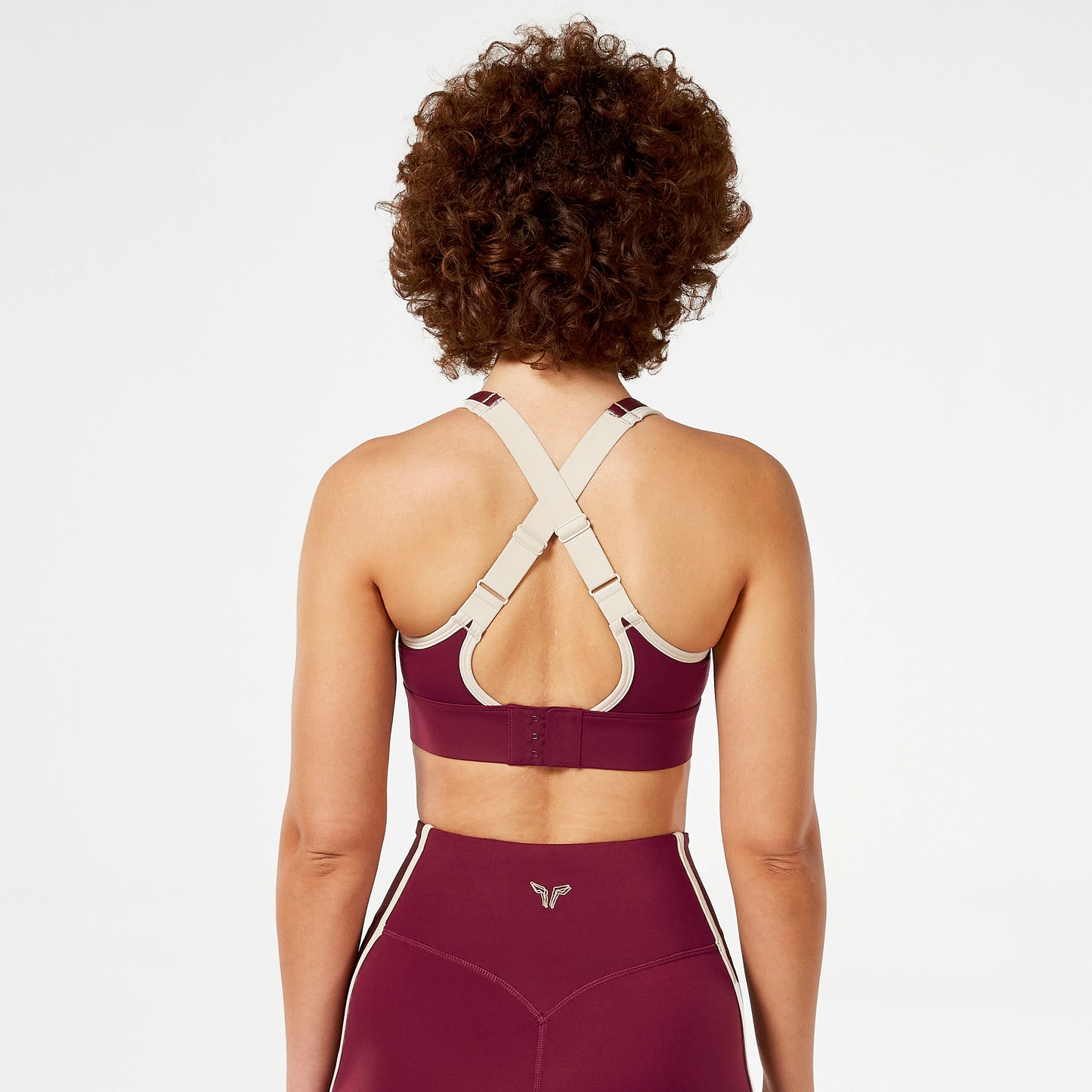 Retrograde Criss Cross Bra - Windsor Grape