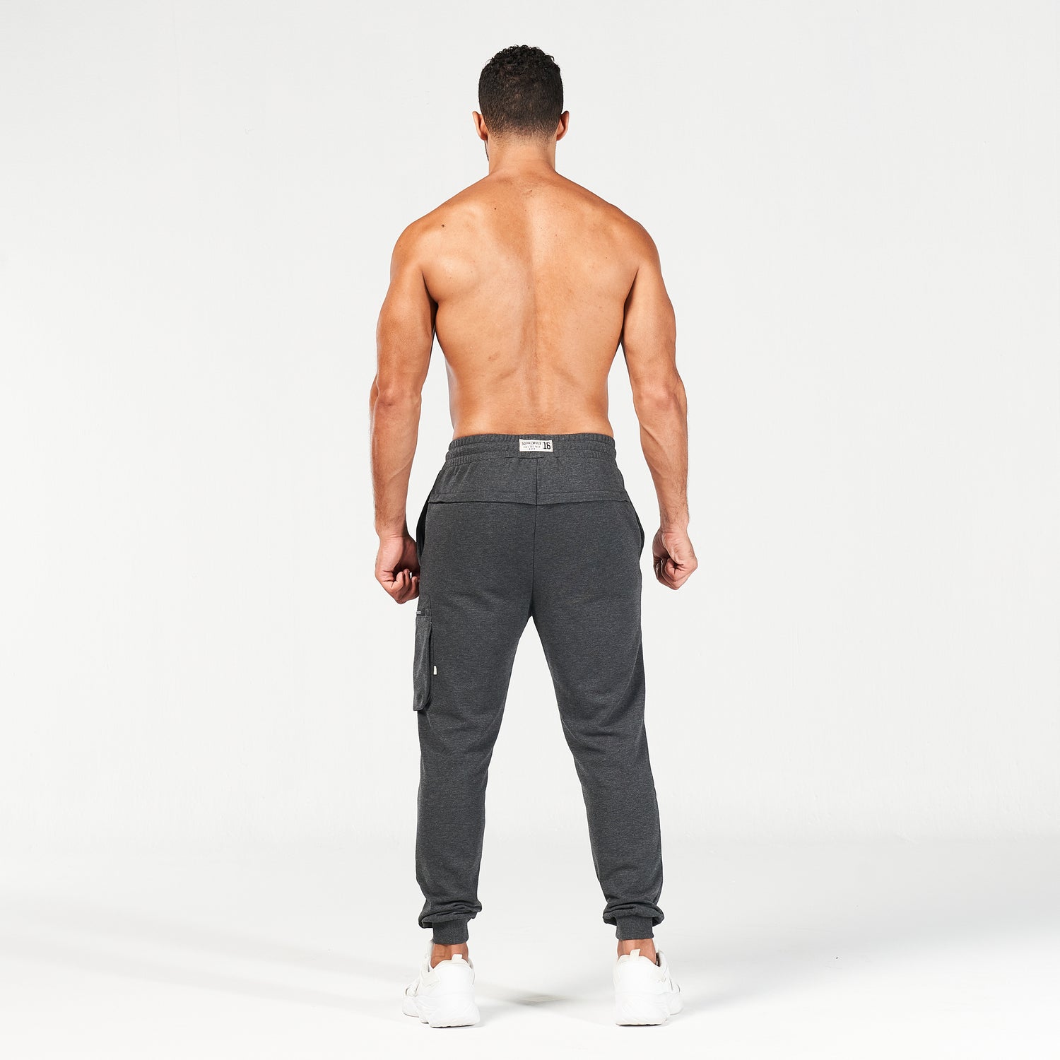squatwolf-gym-wear-golden-era-new-school-joggers-black-marl-workout-pants-for-men