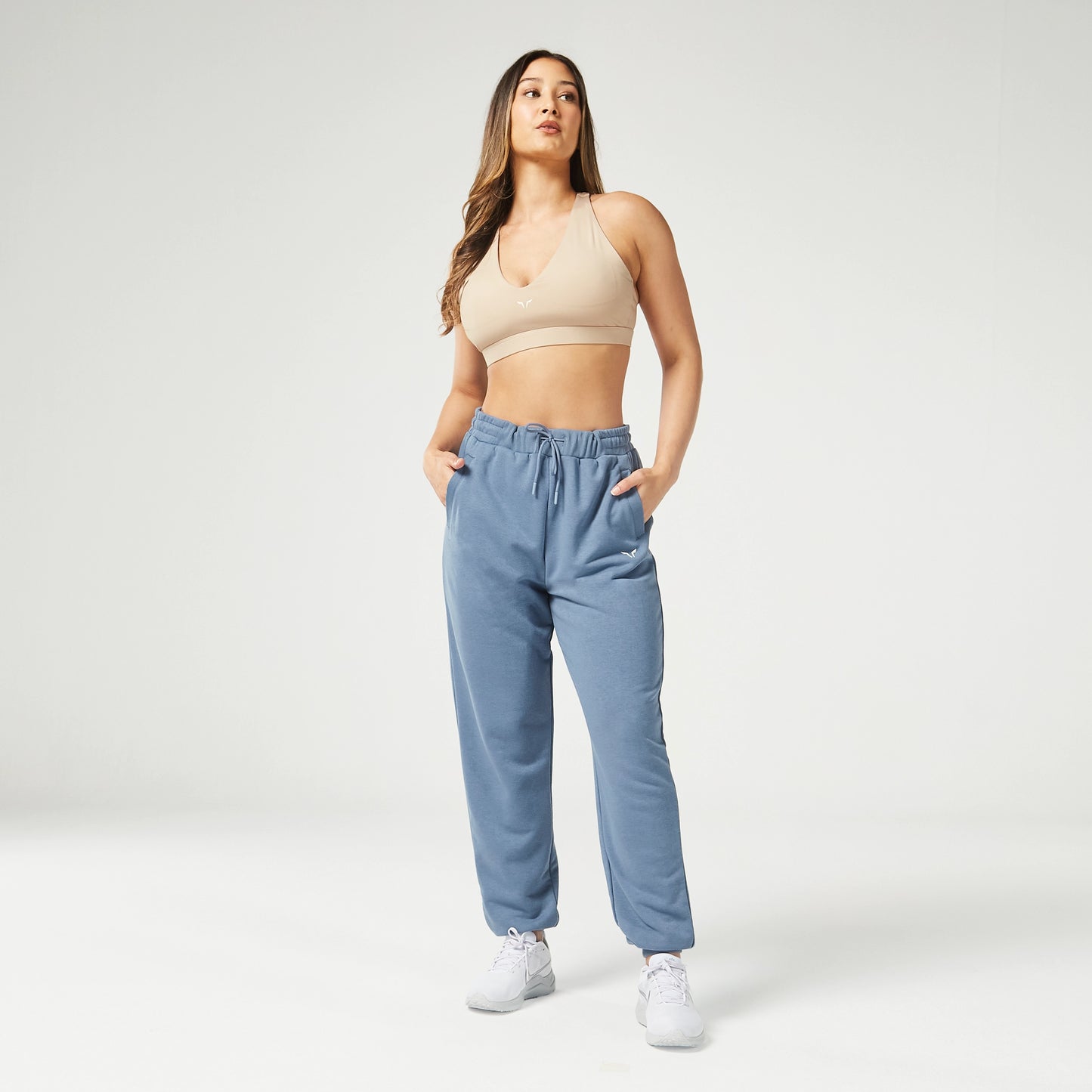 ايسينشال بنطلون واسع - أزرق