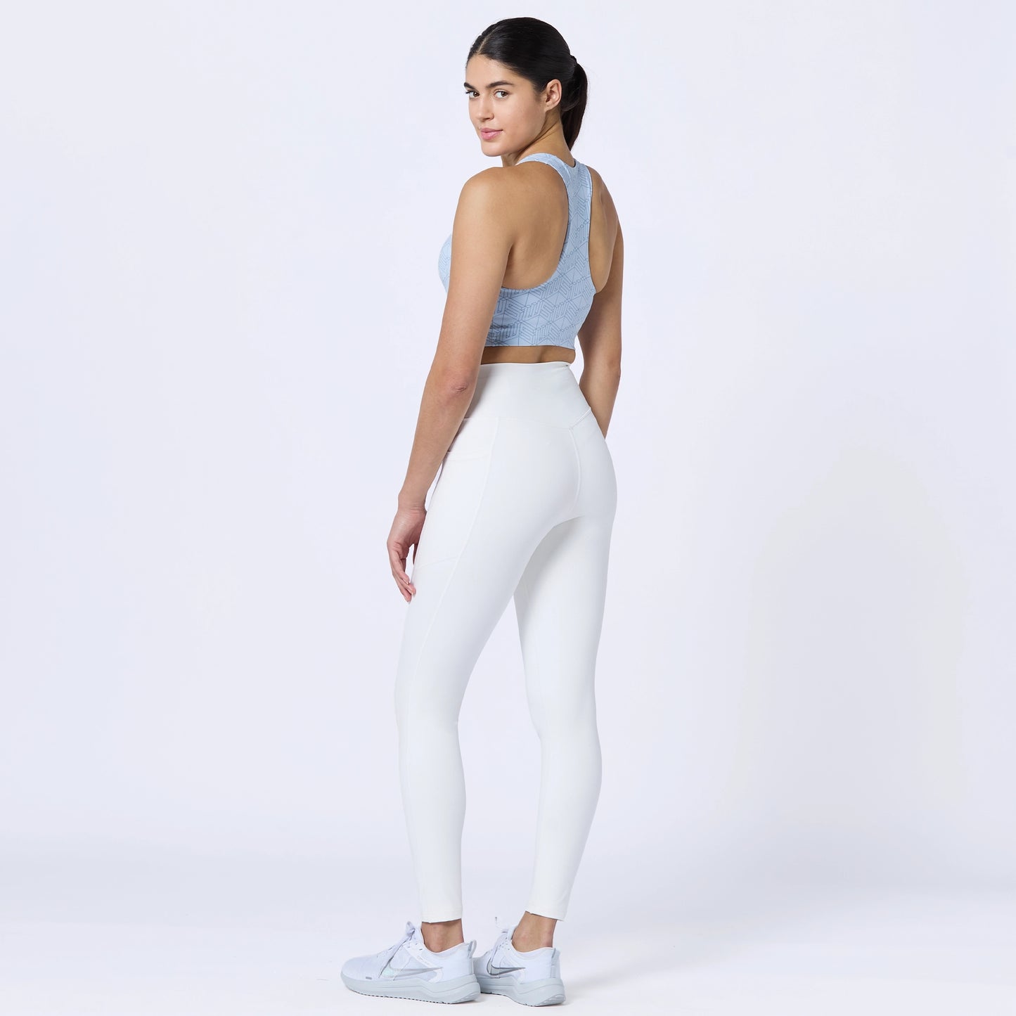 Racer Back Brami - Skyway Print